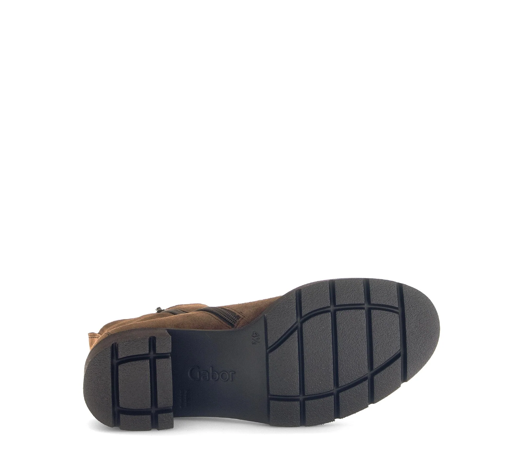Bottines marron en cuir - Image 7