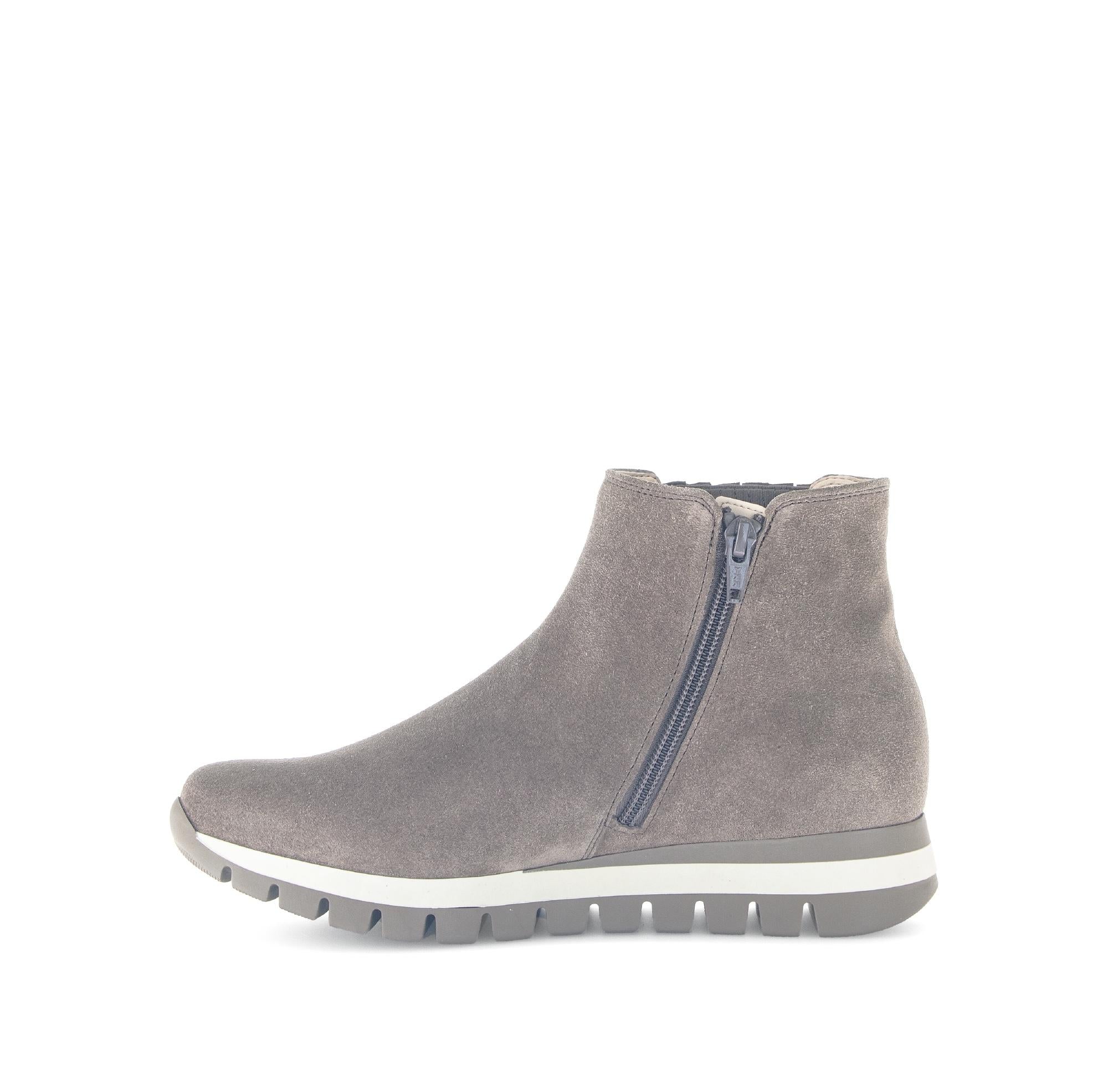 Bottines marron en cuir - Image 2