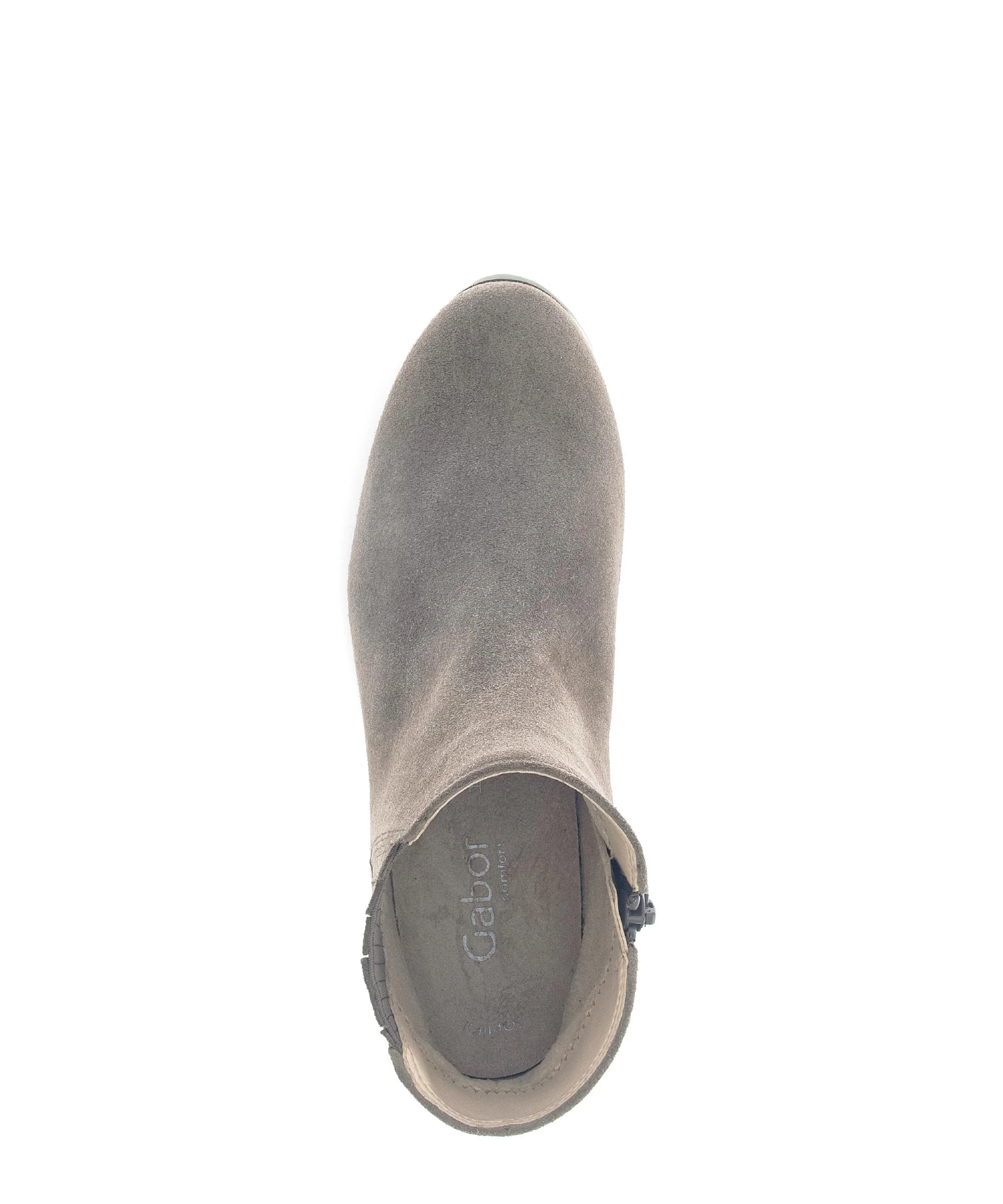 Bottines marron en cuir - Image 3