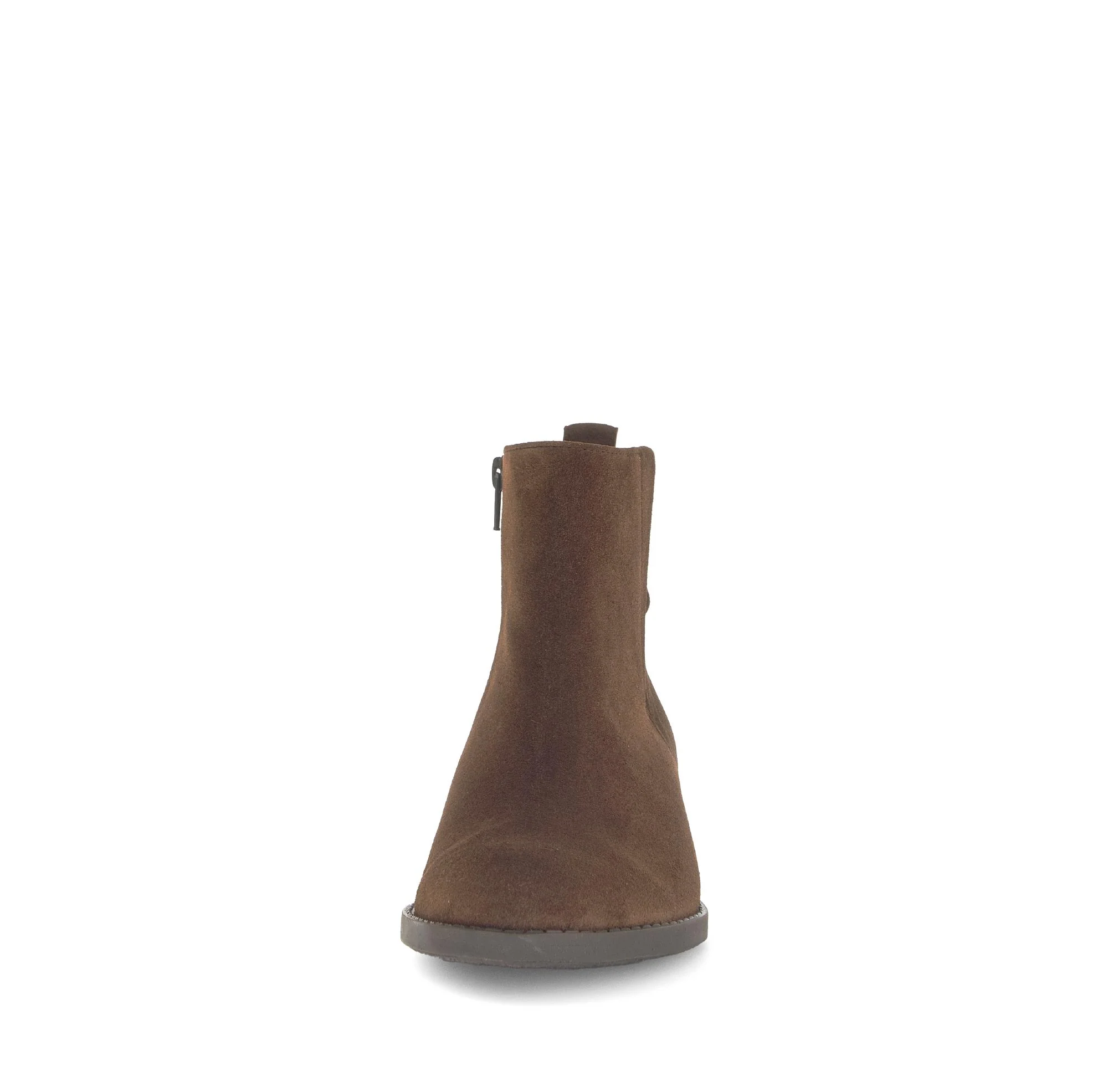 Bottines marron en cuir - Image 5