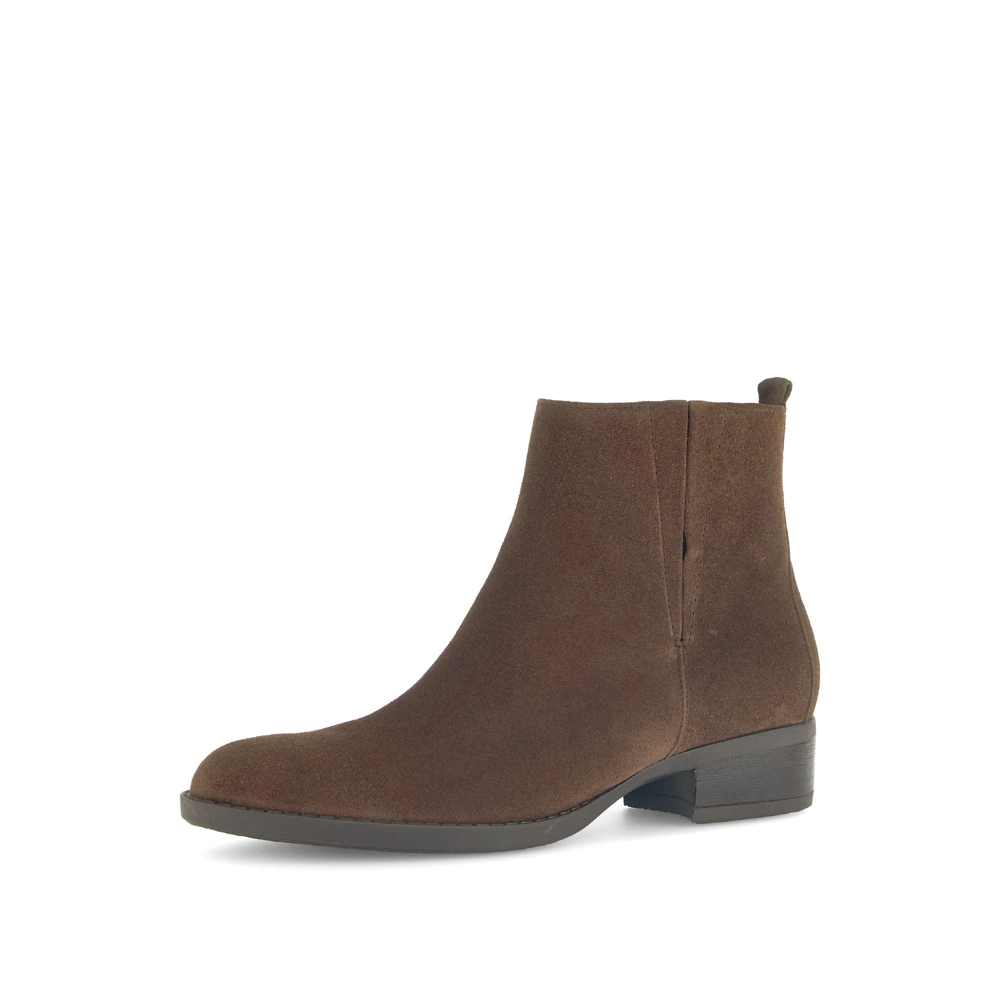 Bottines marron en cuir - Image 6
