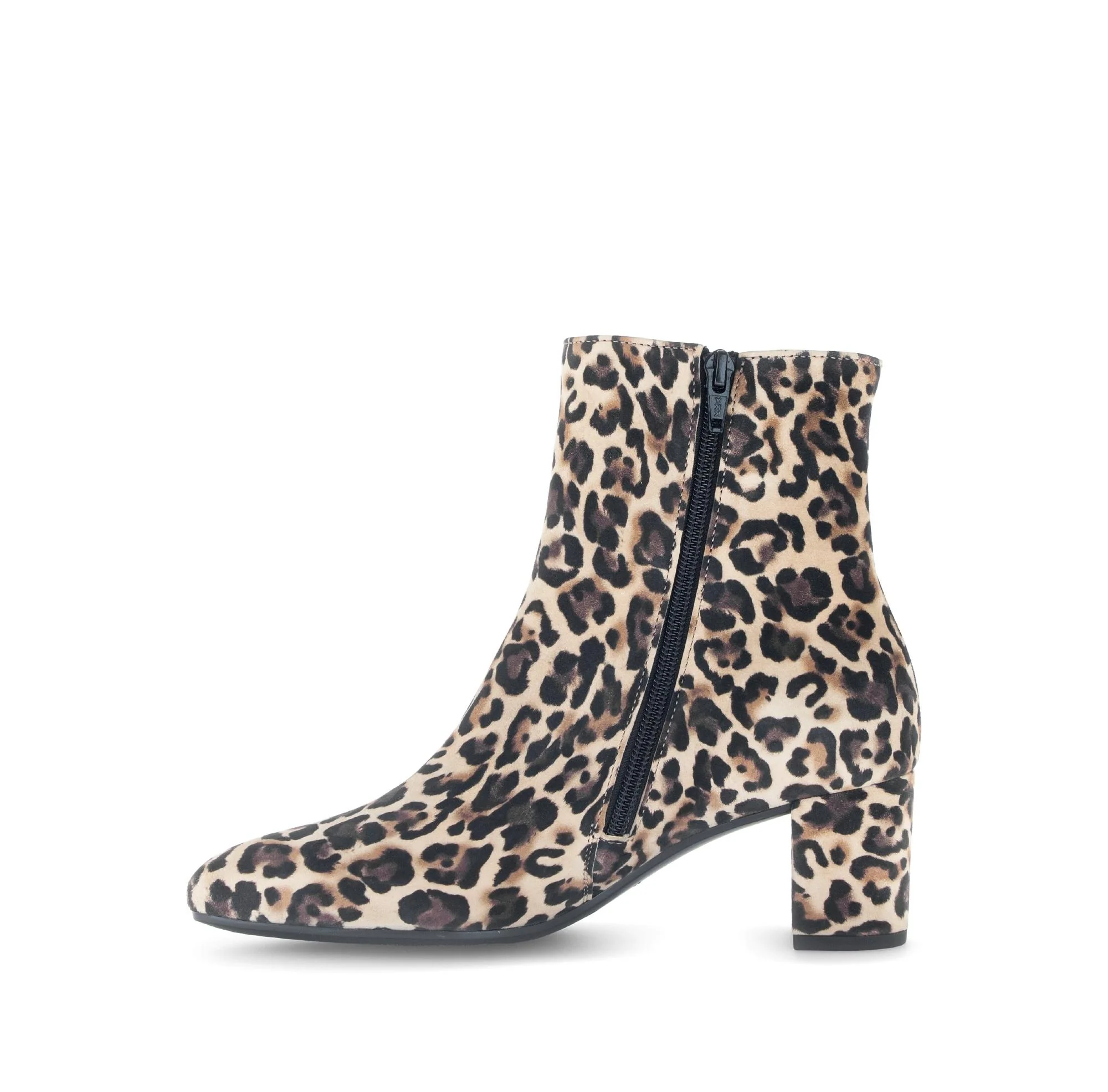 Bottines marron en cuir - Image 2