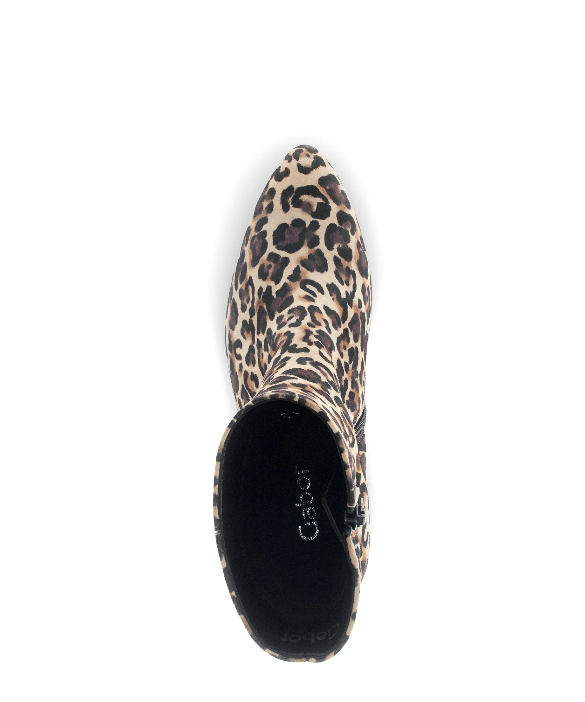 Bottines marron en cuir - Image 3