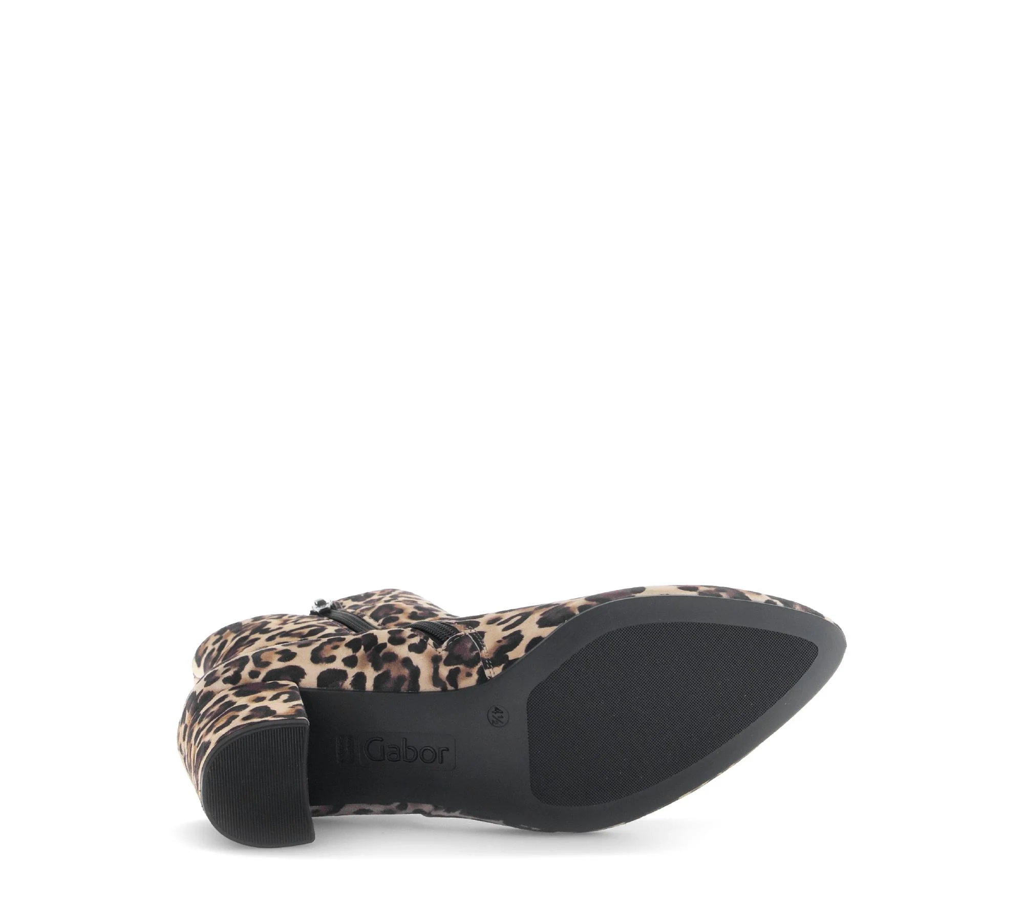 Bottines marron en cuir - Image 7