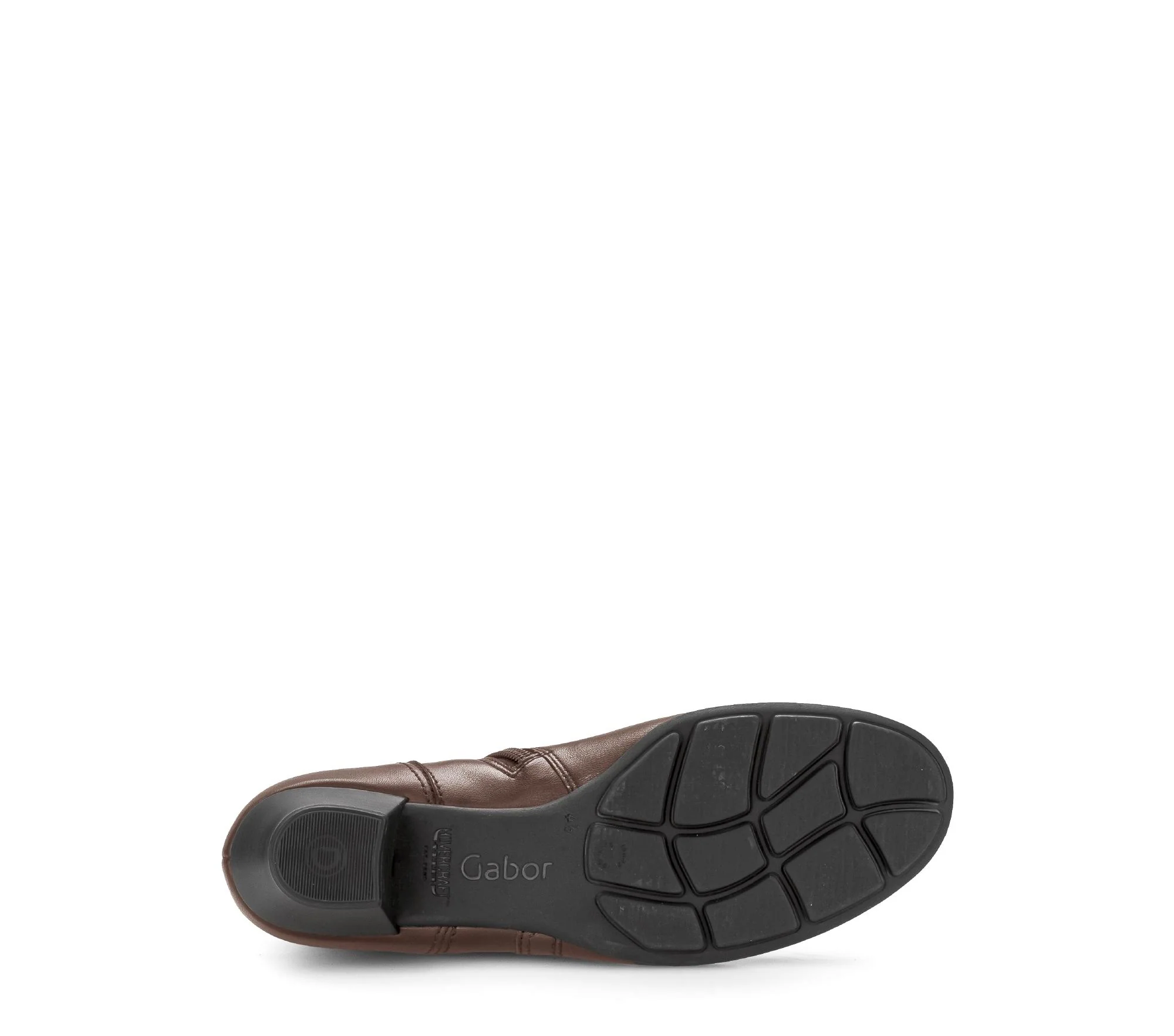 Bottines marron en cuir lisse - Image 7
