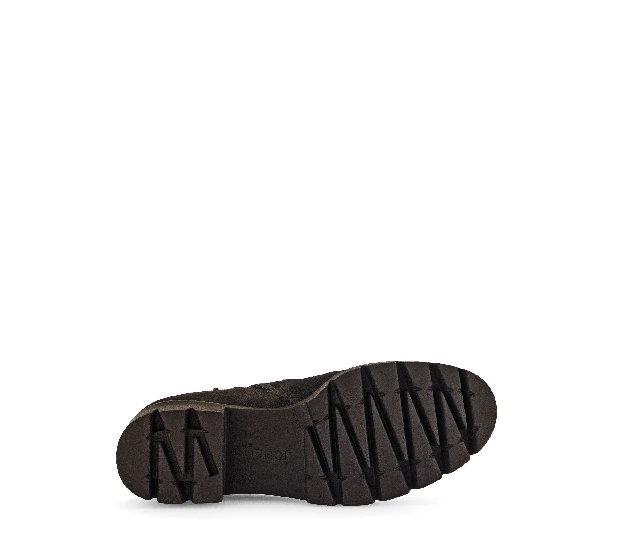 Bottines marron en cuir velours - Image 7