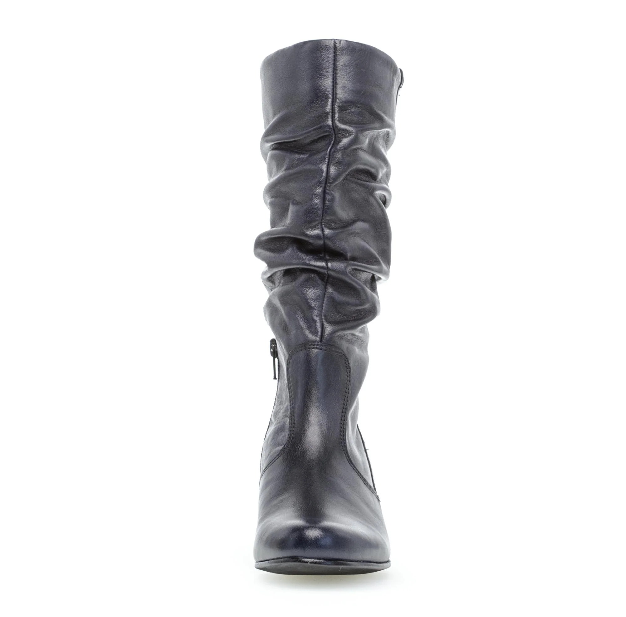 Bottines Mid bleues en cuir - Image 5