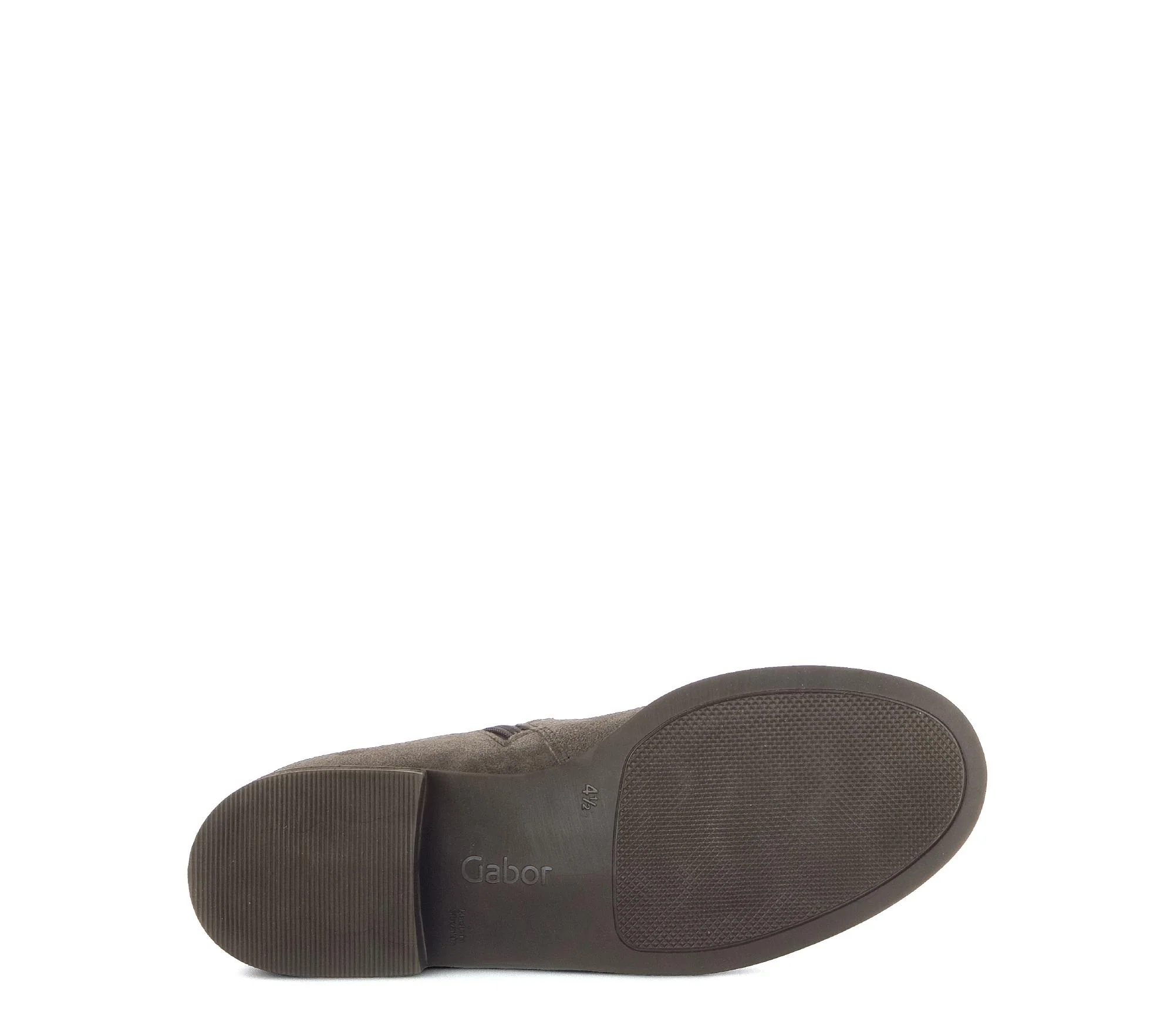 Bottines mid marron en cuir - Image 7