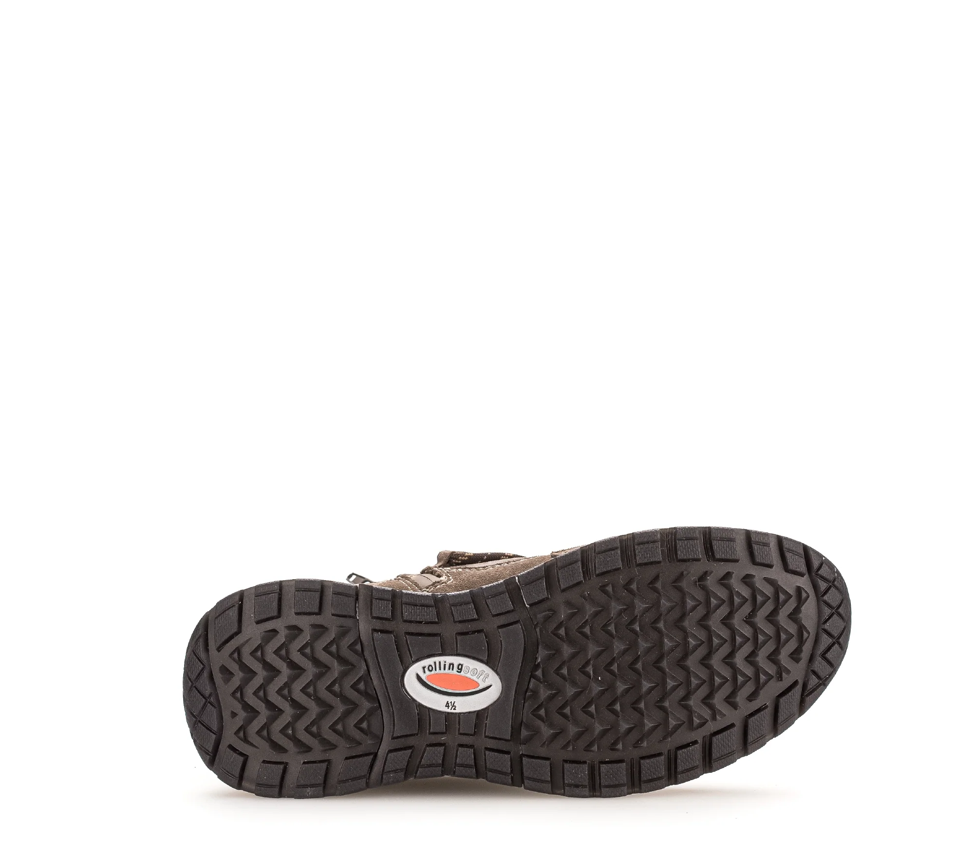 Bottines mid taupe en velours - Image 7