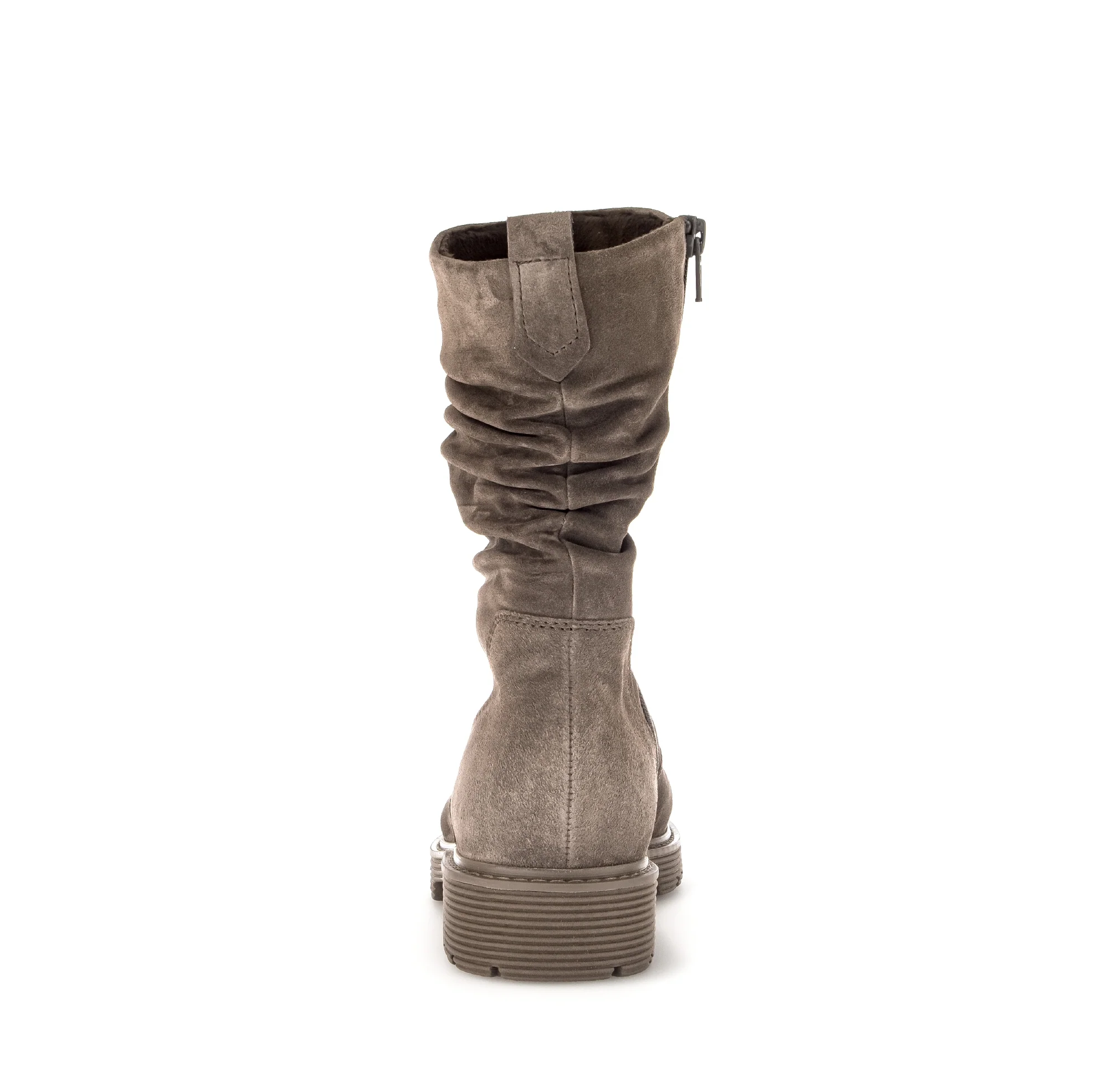 Bottines Mid taupe en velours - Image 6