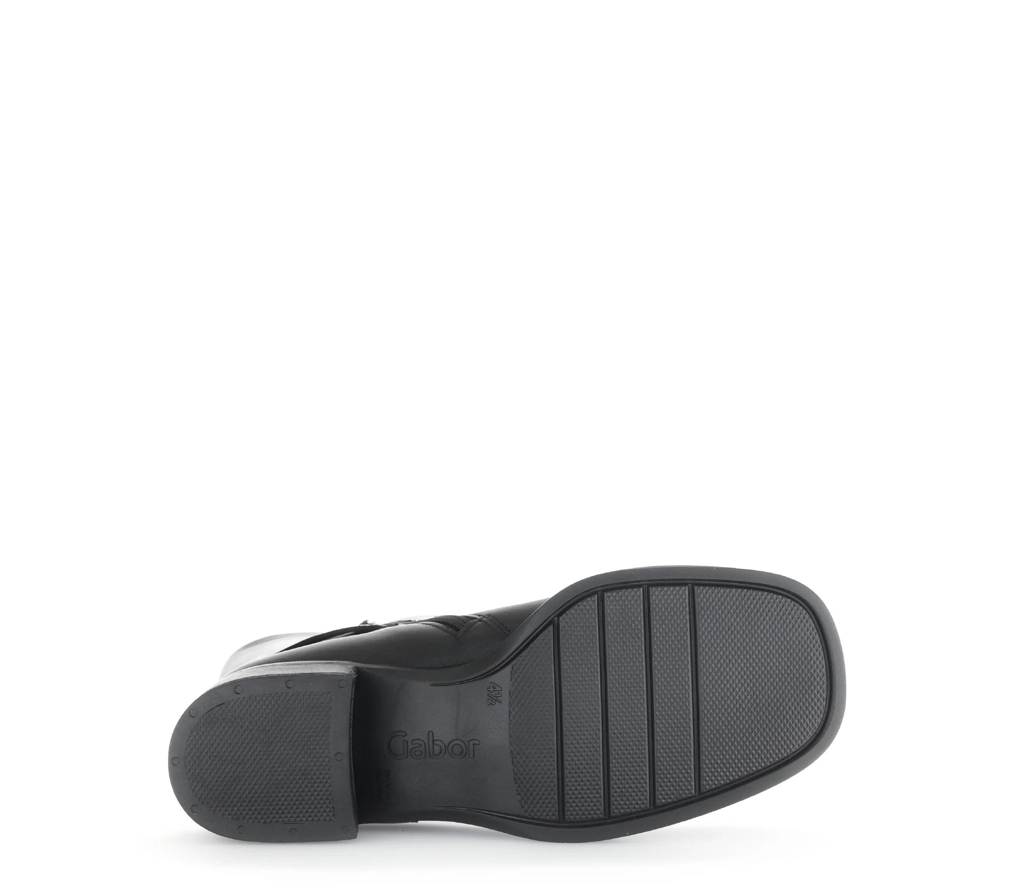 Bottines Mids noires en cuir lisse - Image 7