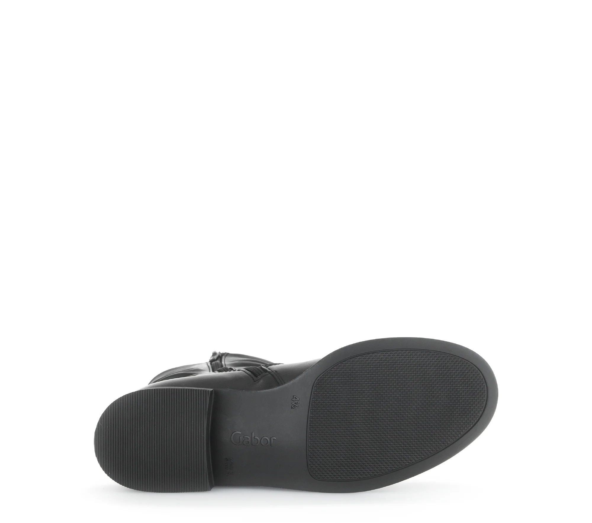 Bottines Mids noires en cuir lisse - Image 7