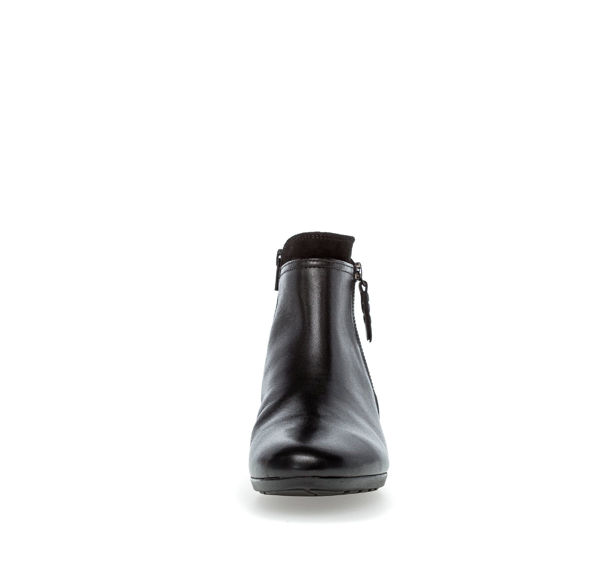 Bottines noires en combinaison cuirs - Image 4