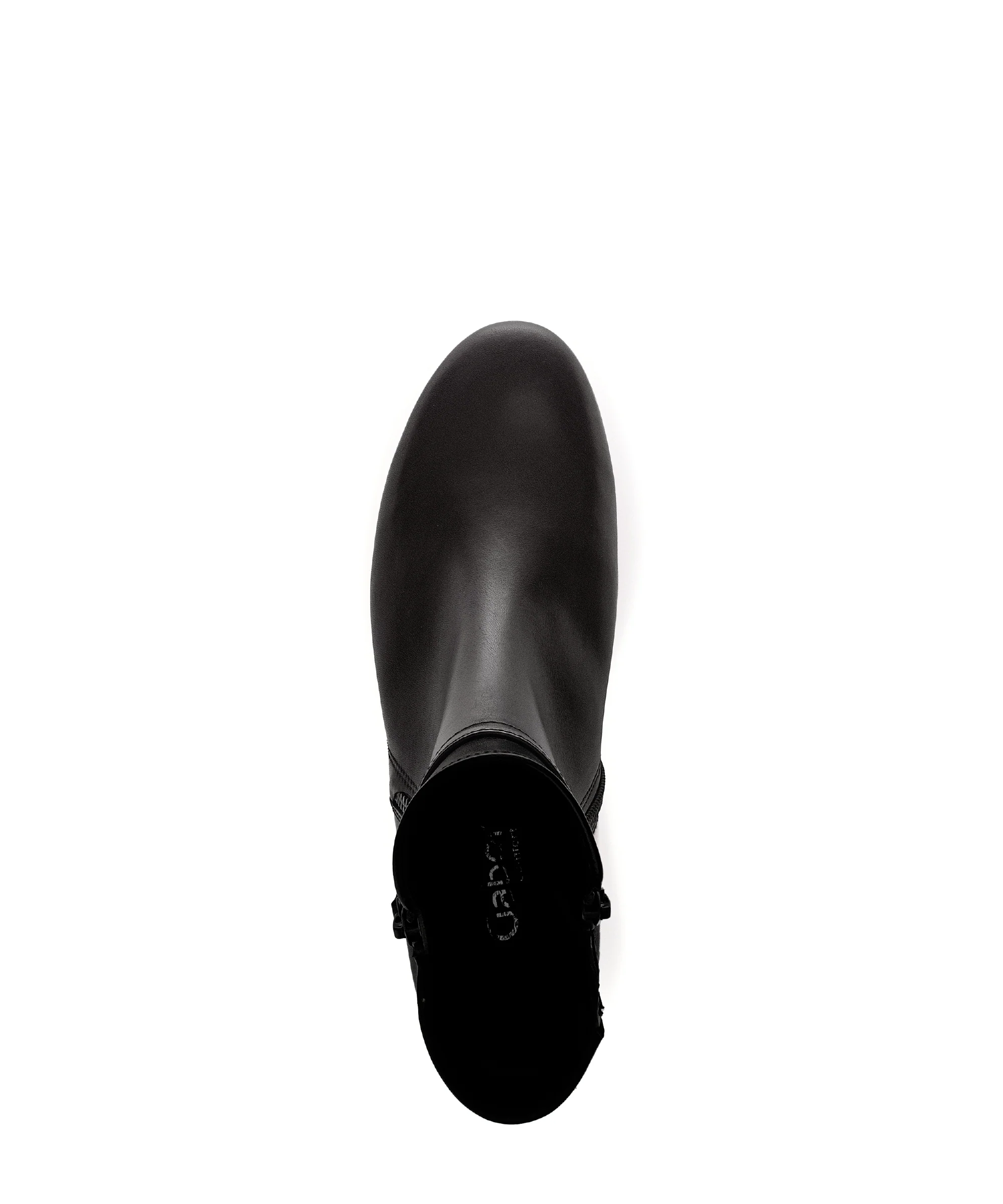 Bottines noires en combinaison cuirs - Image 6