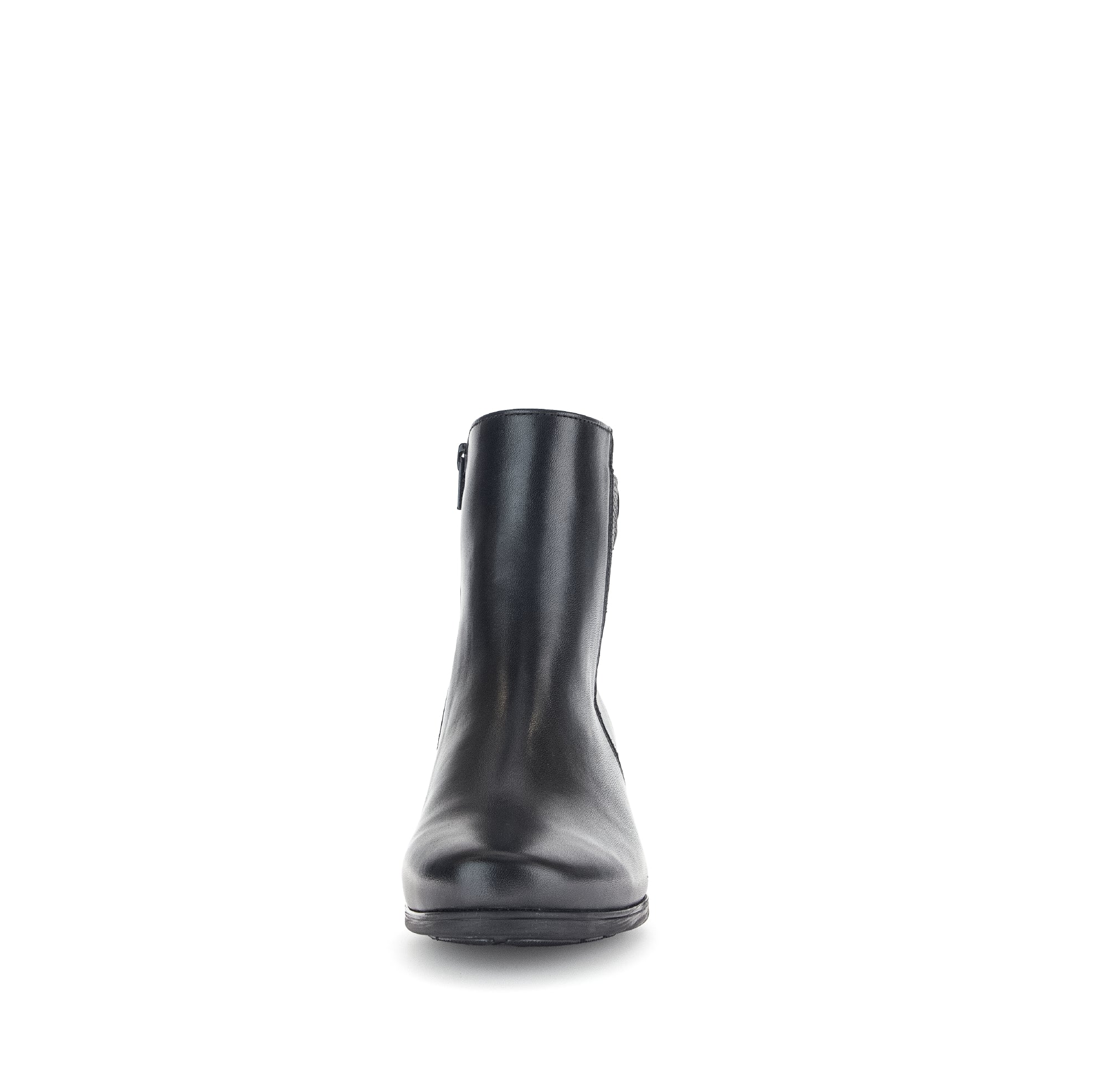 Bottines noires en combinaison cuirs - Image 4