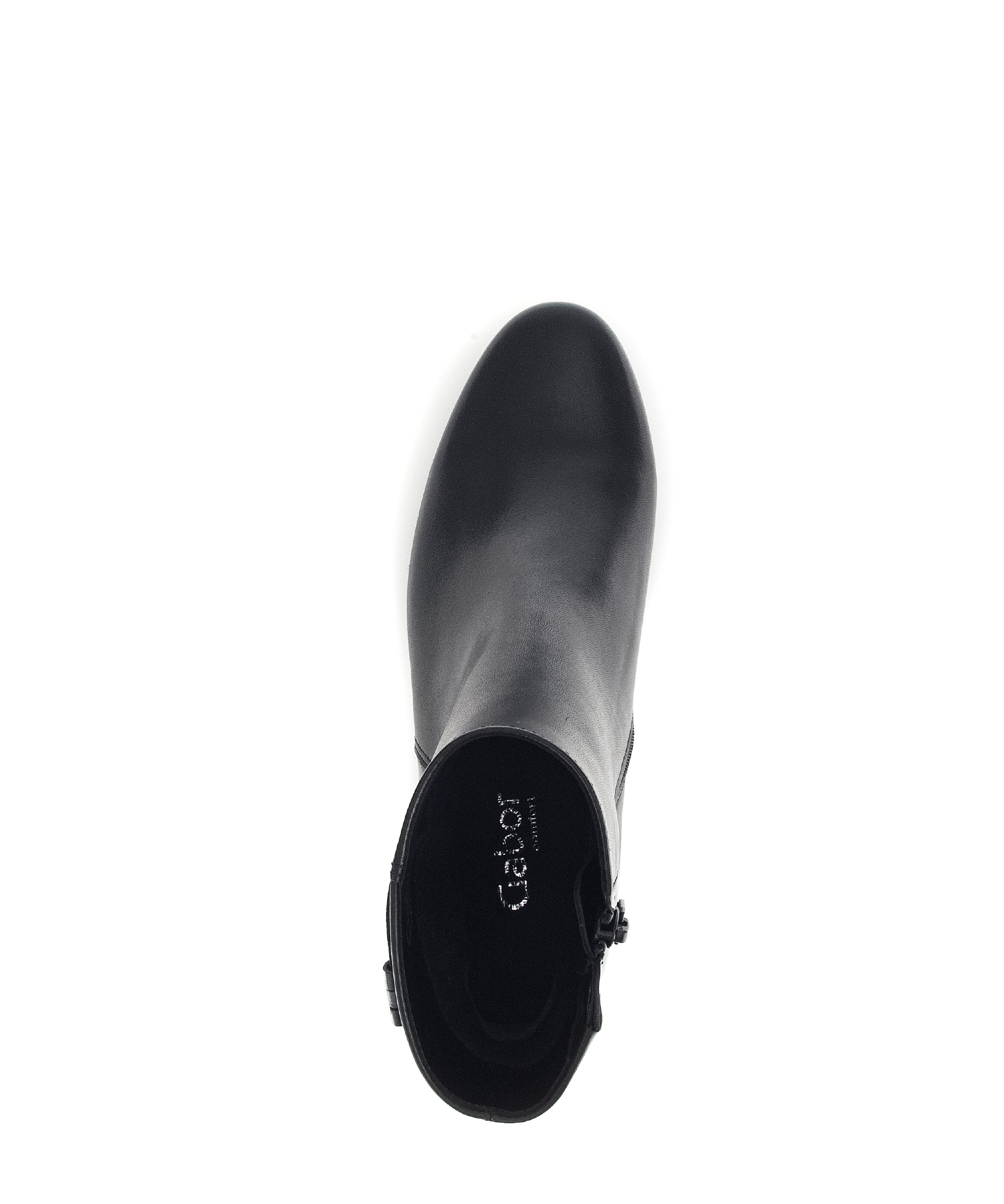Bottines noires en combinaison cuirs - Image 6