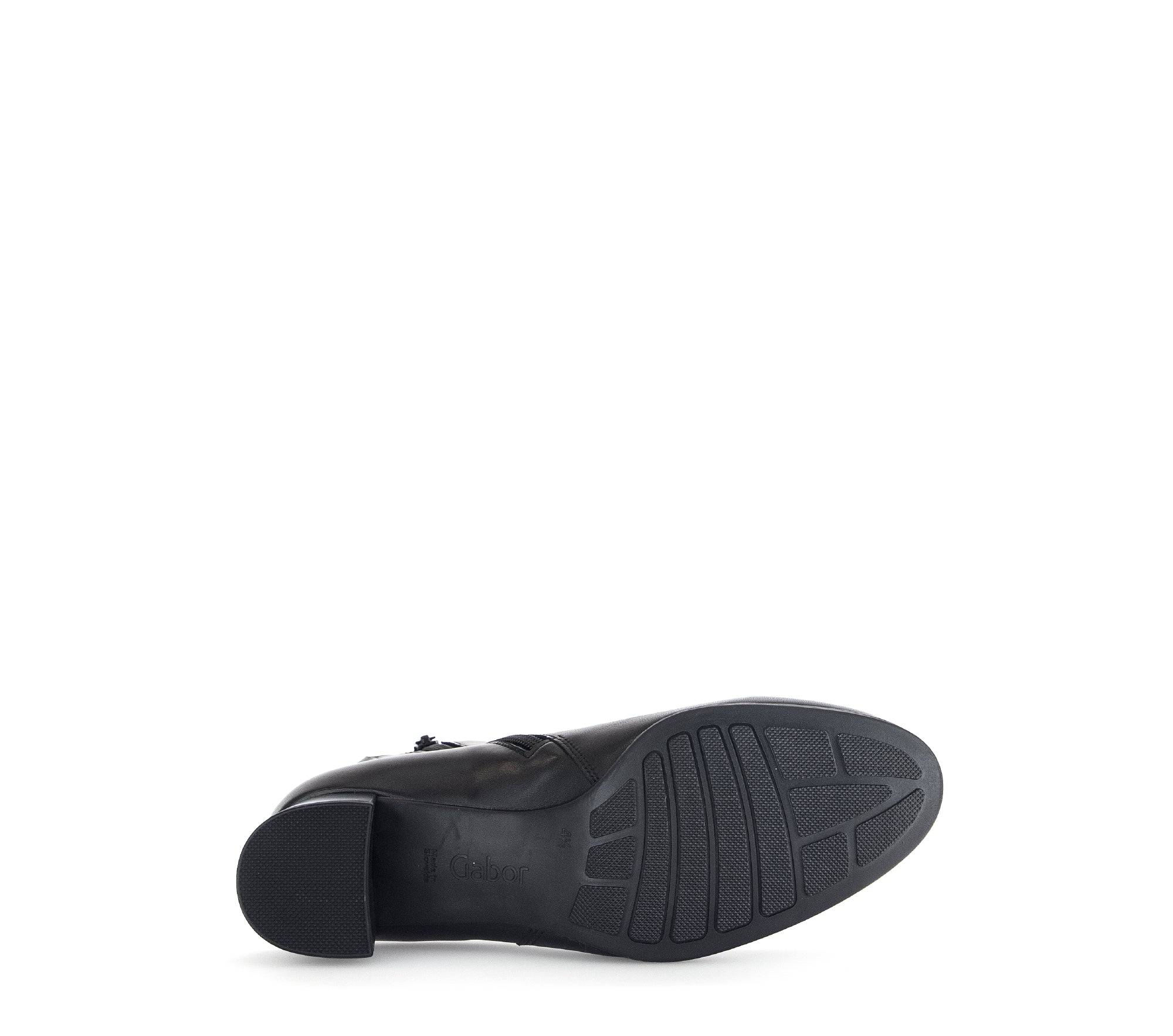 Bottines noires en combinaison cuirs - Image 7