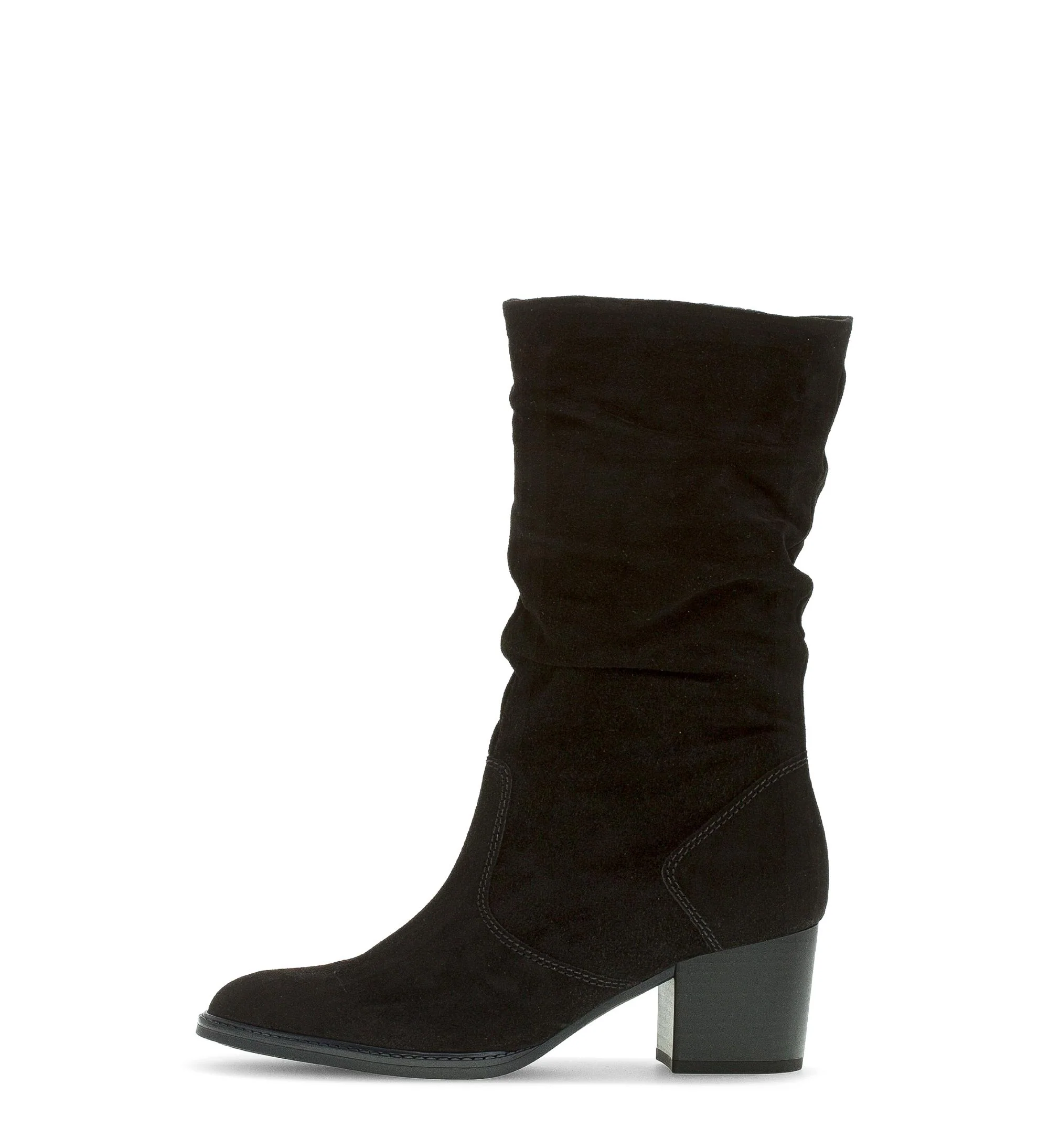 Bottines noires en cuir - Image 2