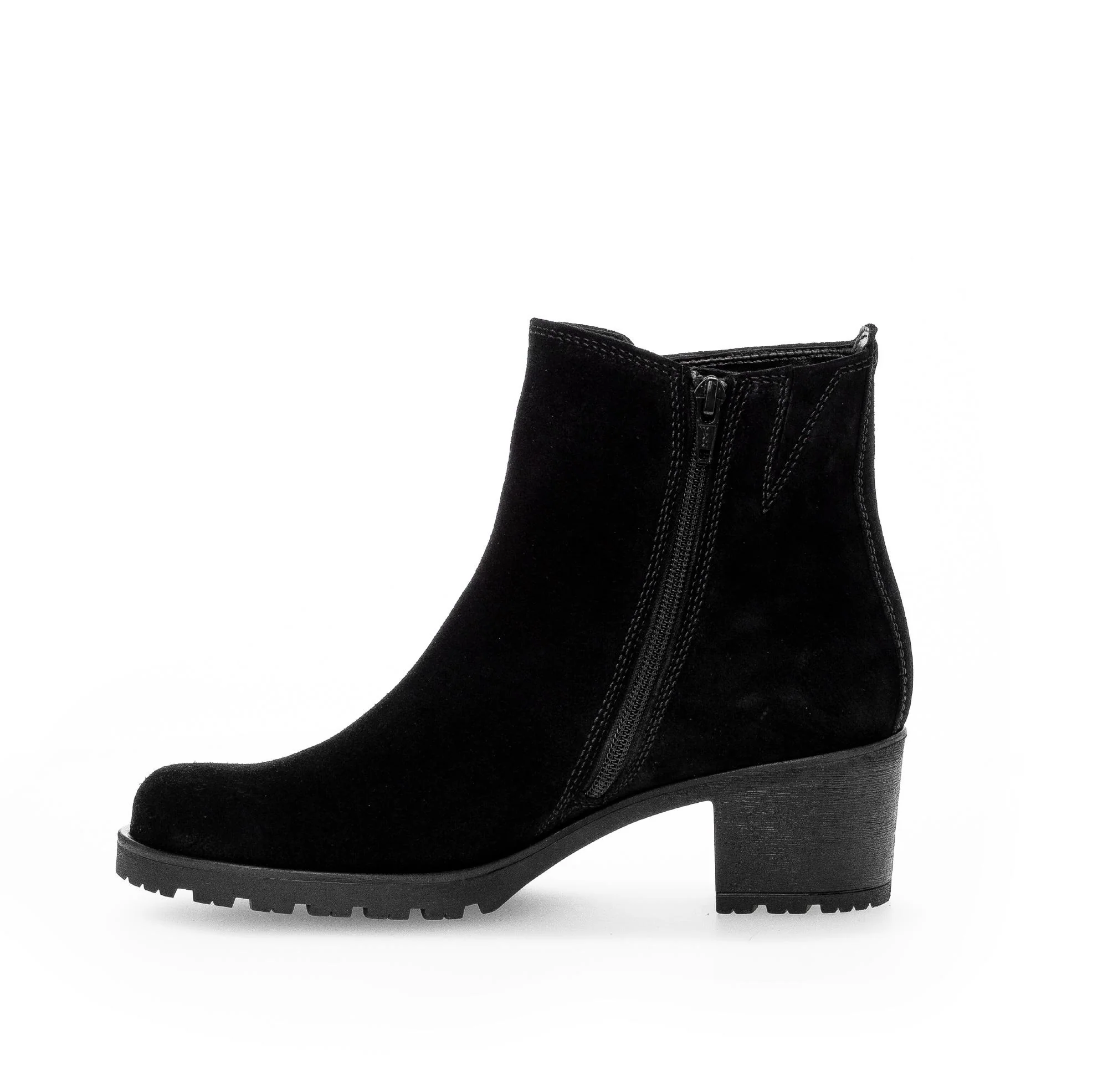 Bottines noires en cuir - Image 2