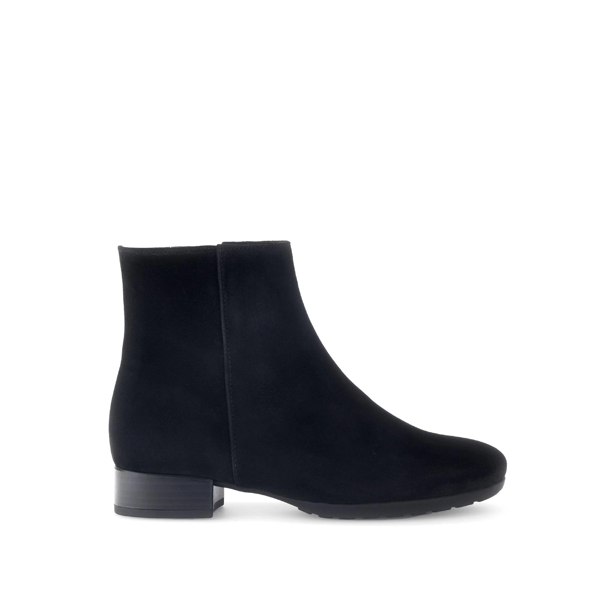 Bottines noires en Nubuck