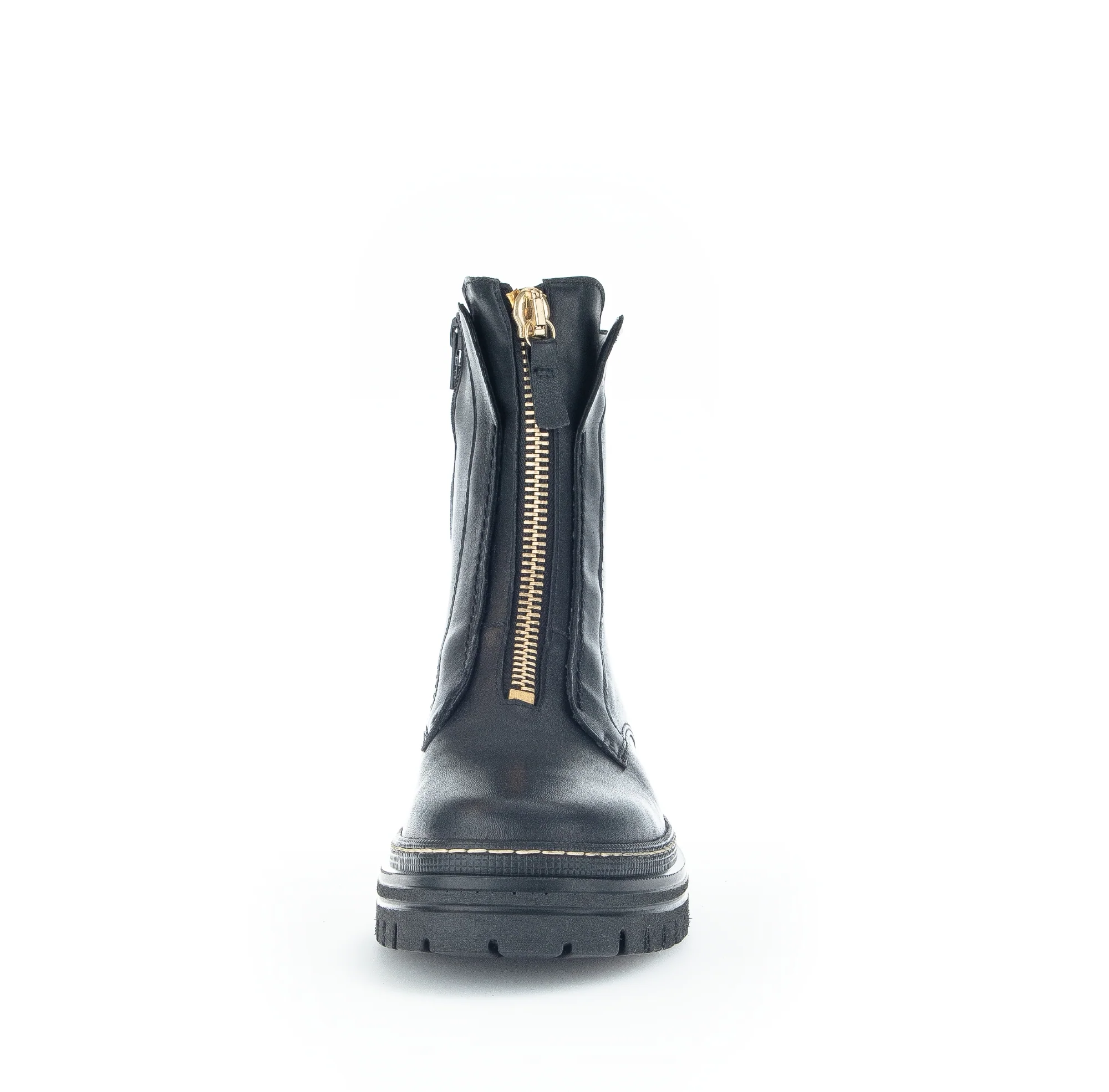 Bottines noires en cuir - Image 3