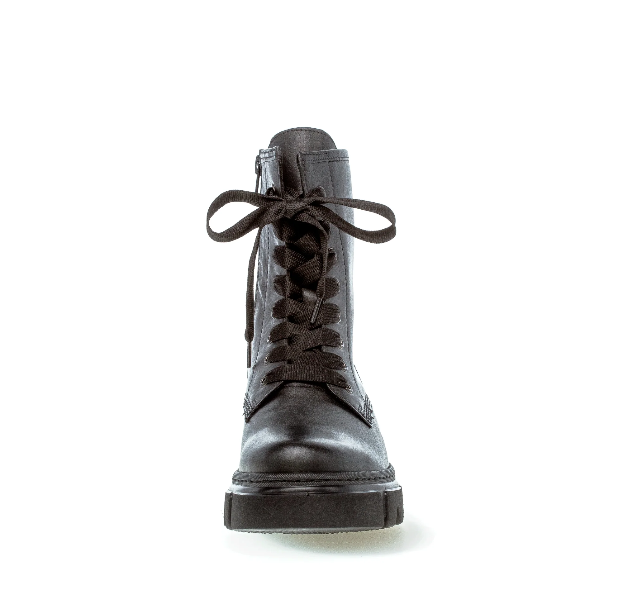 Bottines noires en cuir - Image 3
