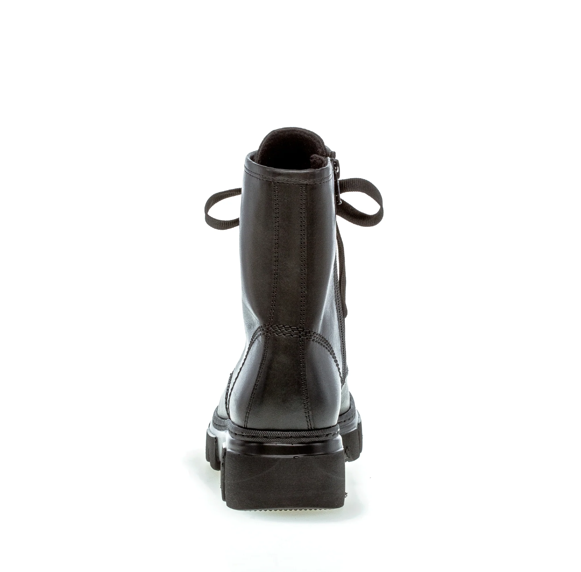 Bottines noires en cuir - Image 4
