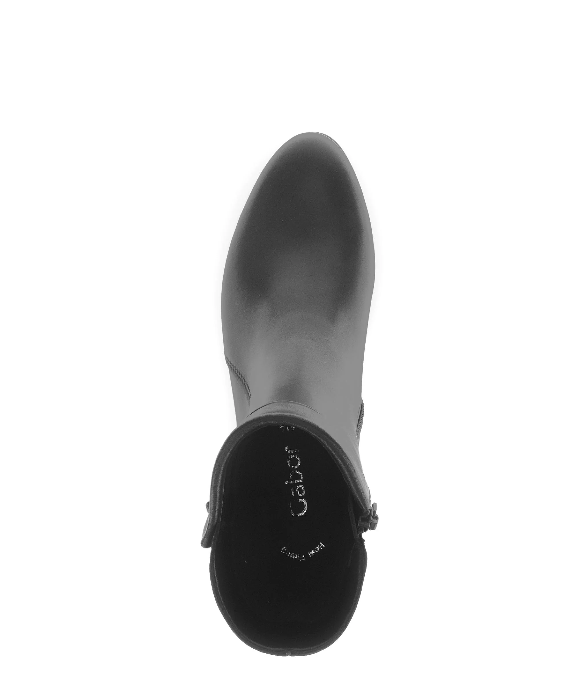 Bottines noires en cuir - Image 3