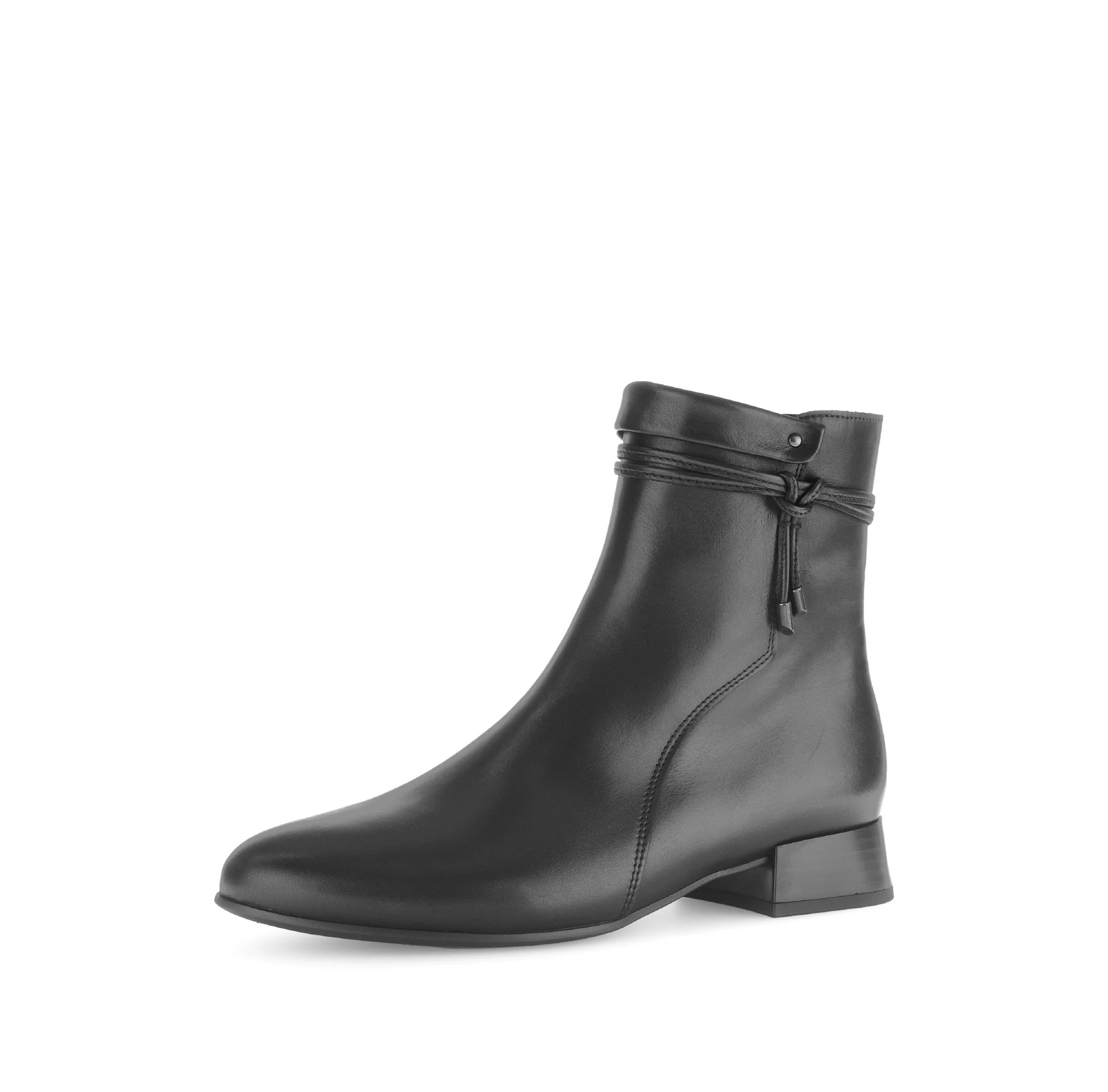 Bottines noires en cuir - Image 6