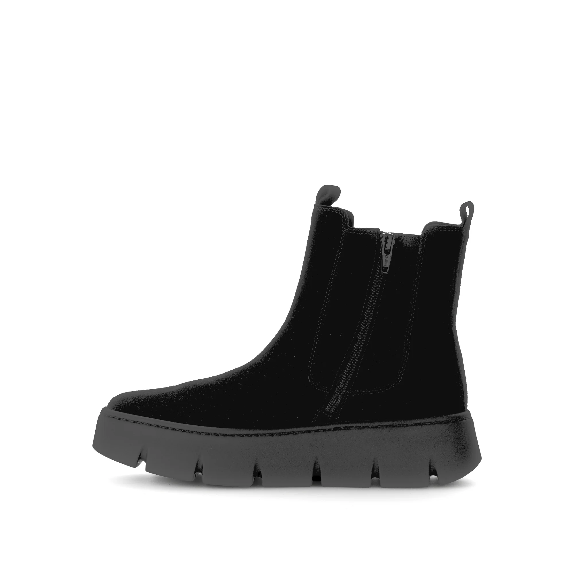 Bottines noires en cuir - Image 2