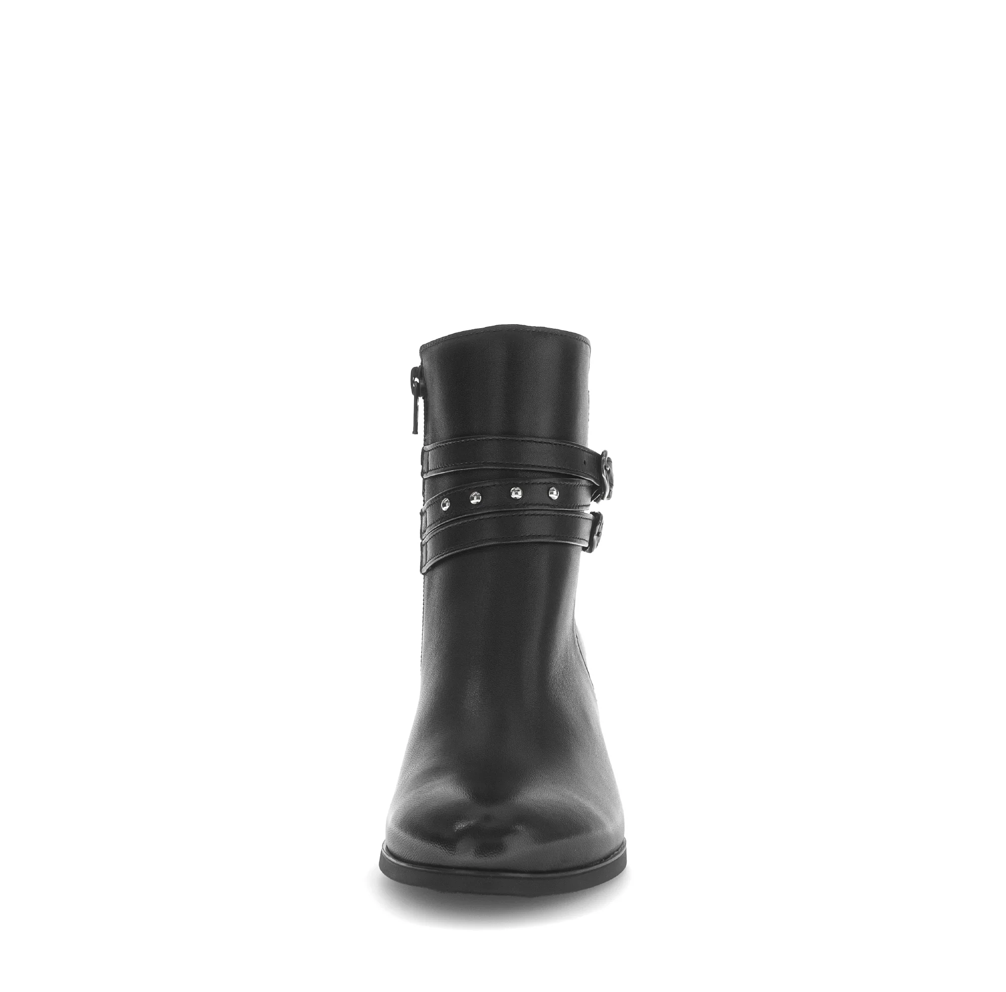 Bottines noires en cuir - Image 5