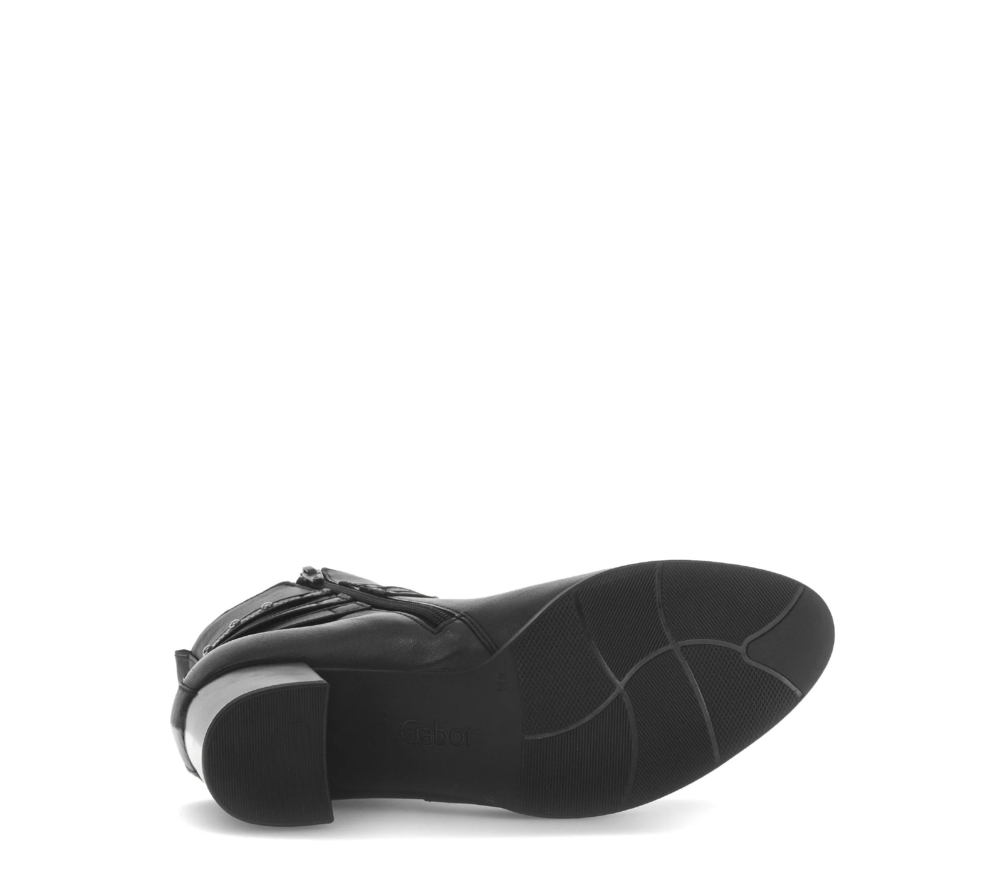 Bottines noires en cuir - Image 7