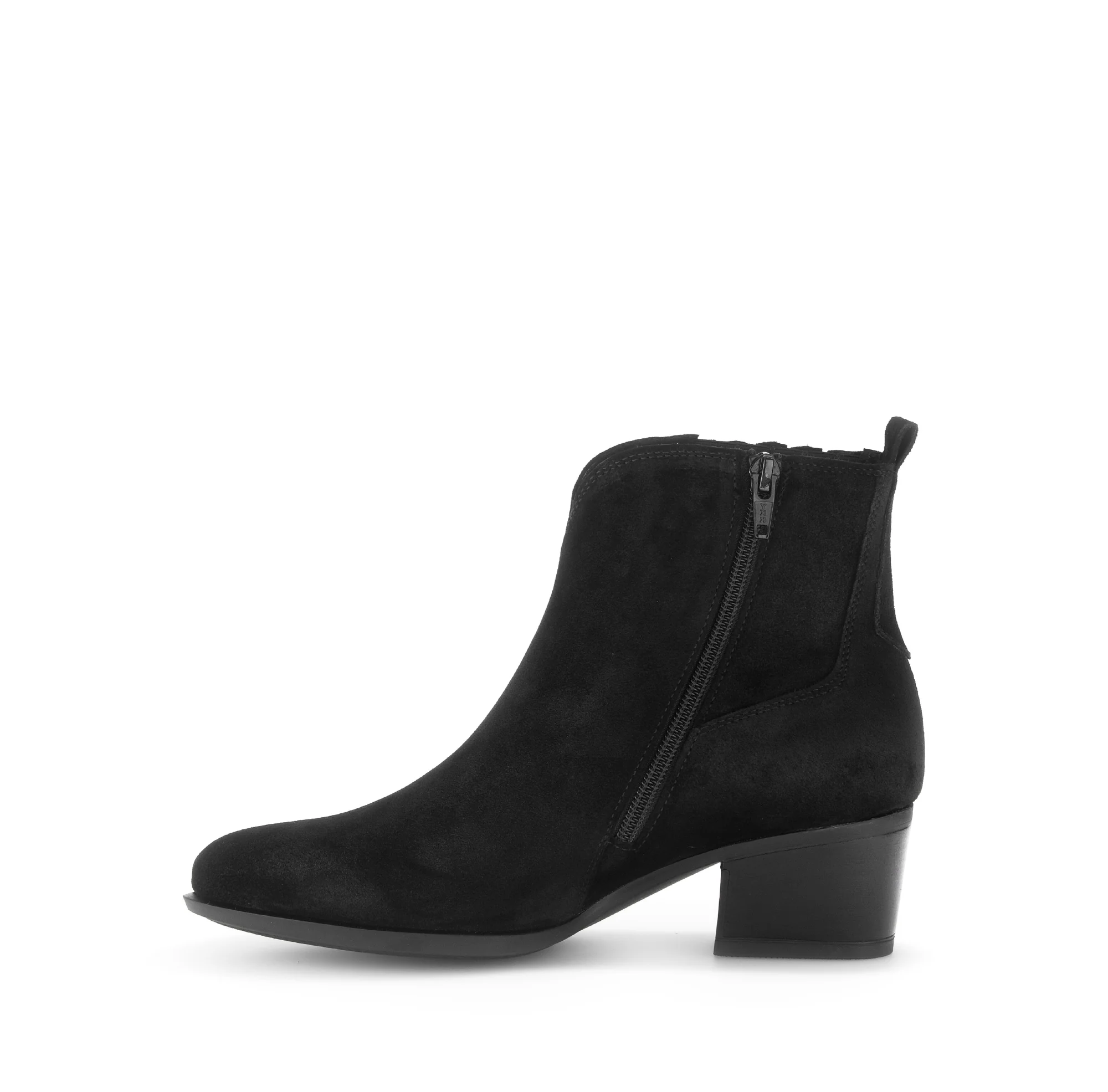 Bottines noires en cuir - Image 2