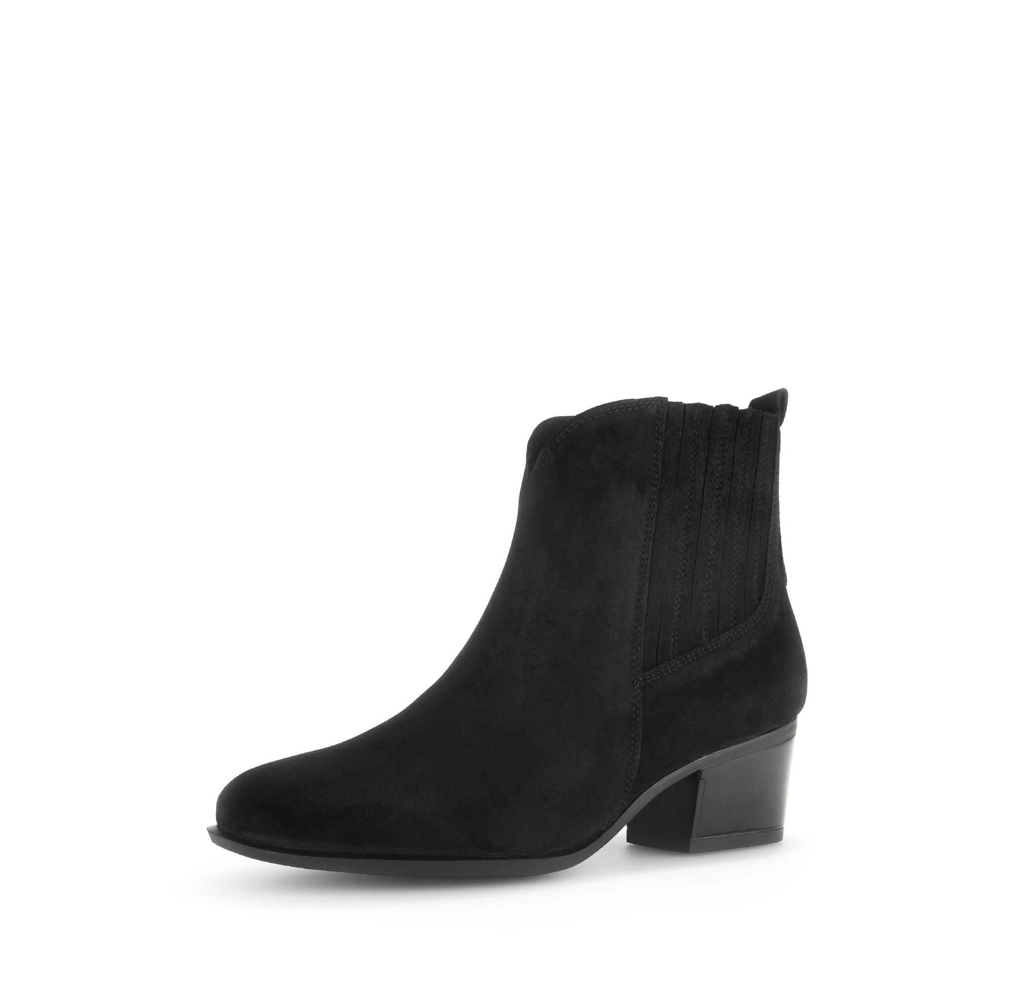 Bottines noires en cuir - Image 6