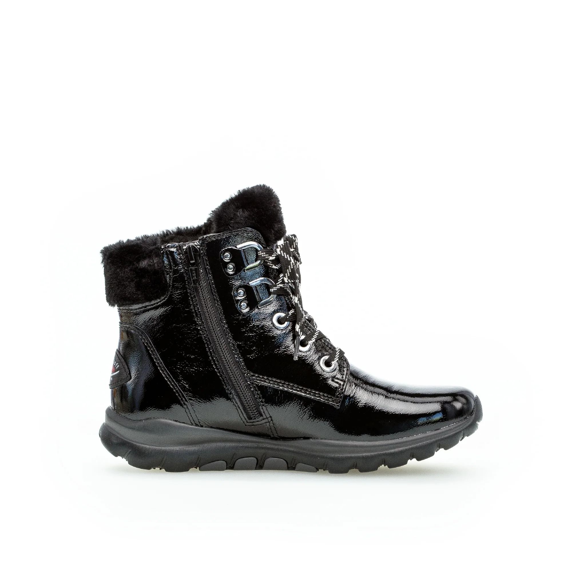 Bottines noires en cuir