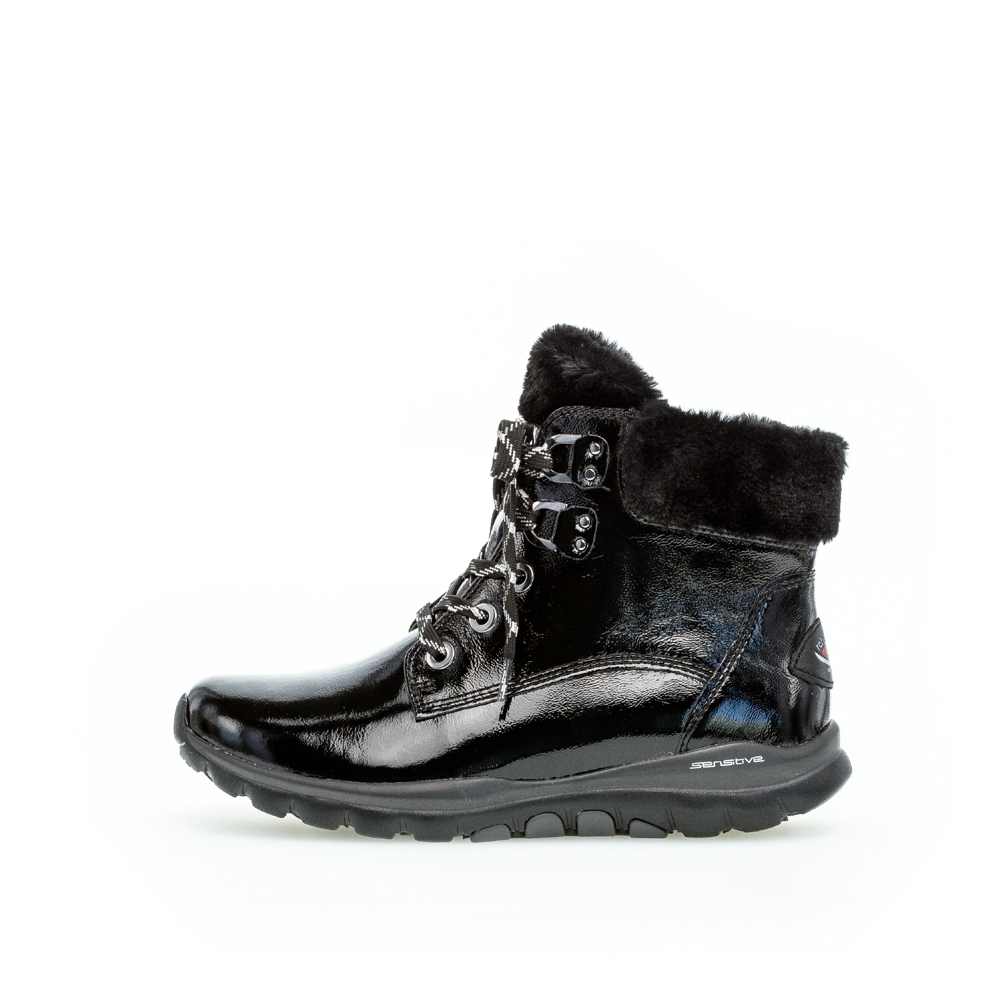 Bottines noires en cuir - Image 2