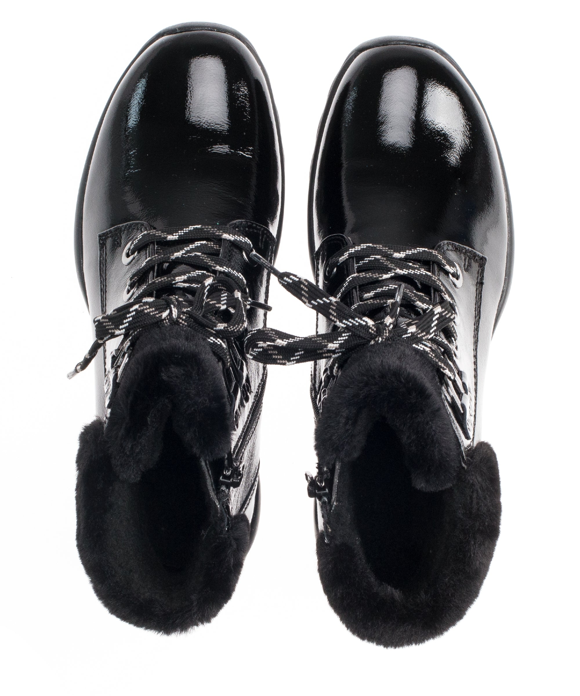 Bottines noires en cuir - Image 5