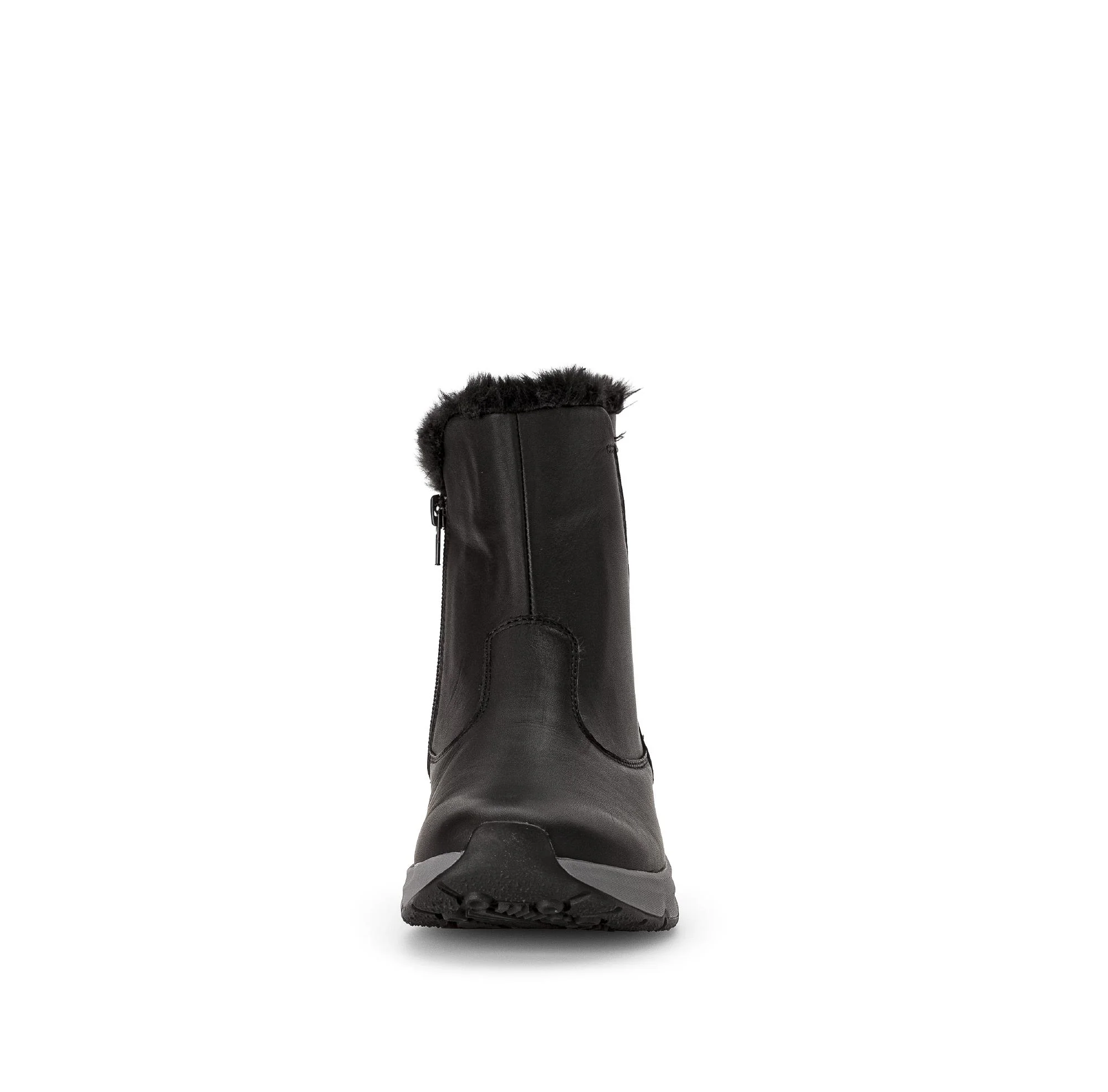 Bottines noires en cuir - Image 5