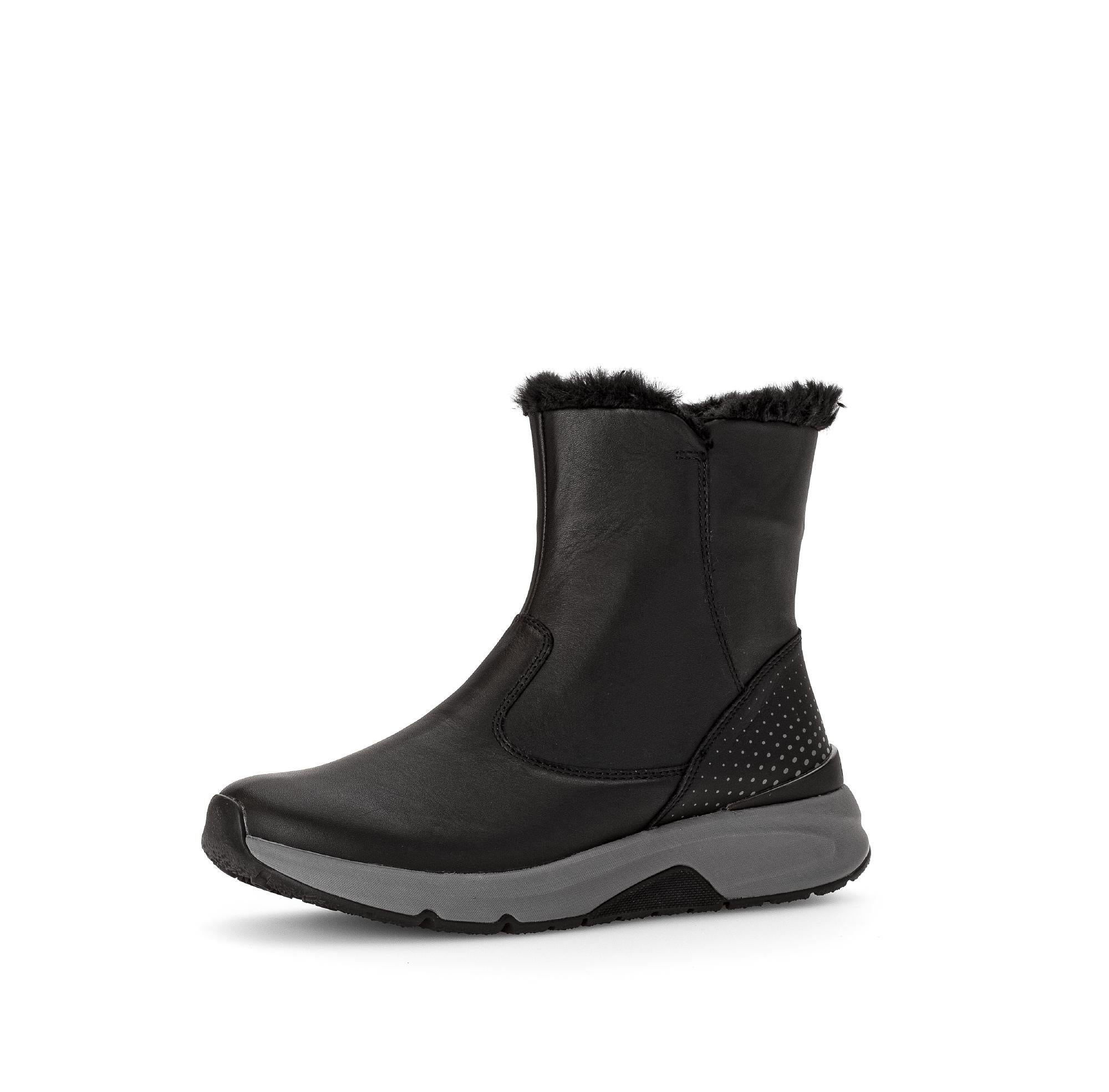 Bottines noires en cuir - Image 6