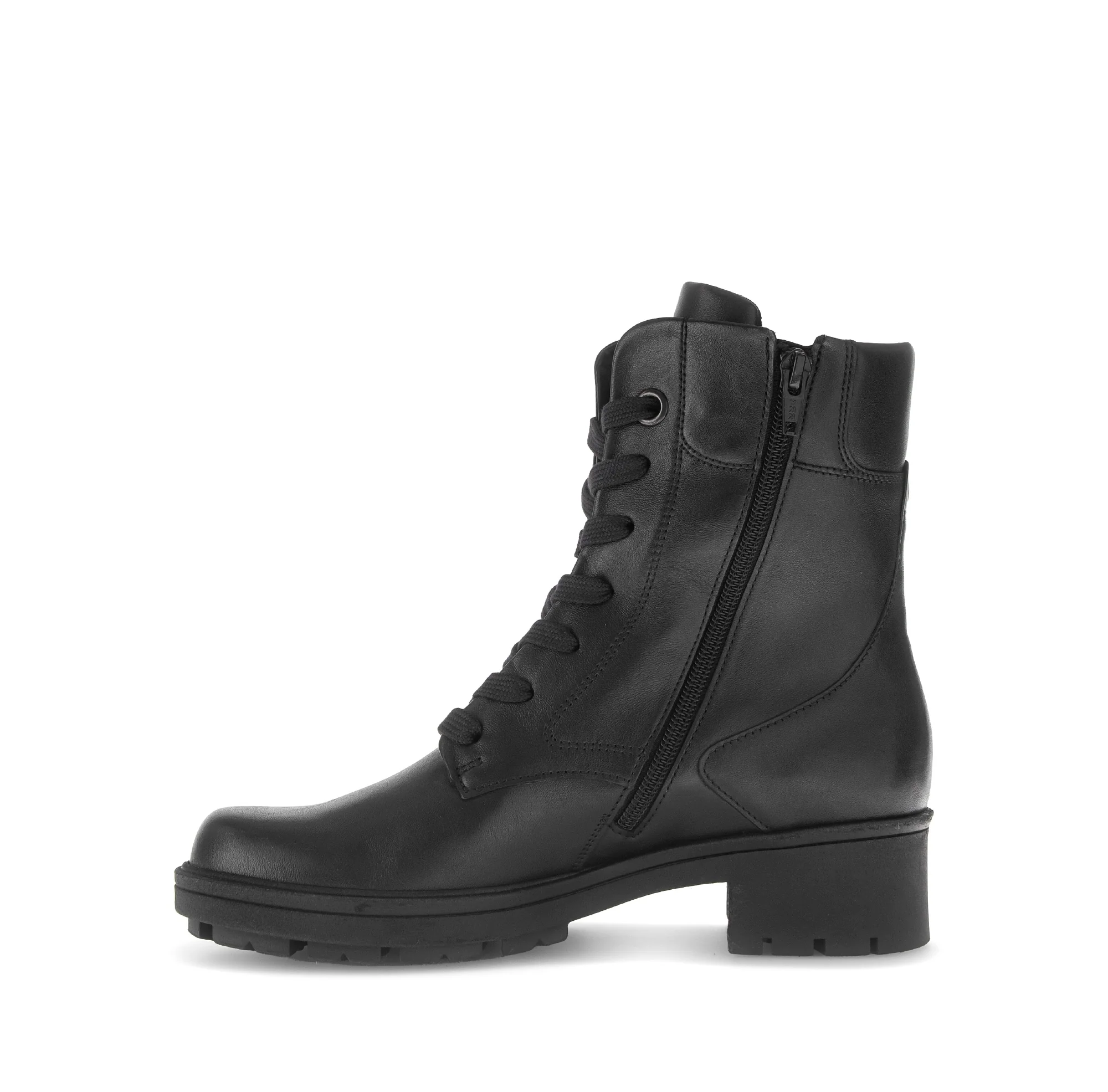 Bottines noires en cuir - Image 2