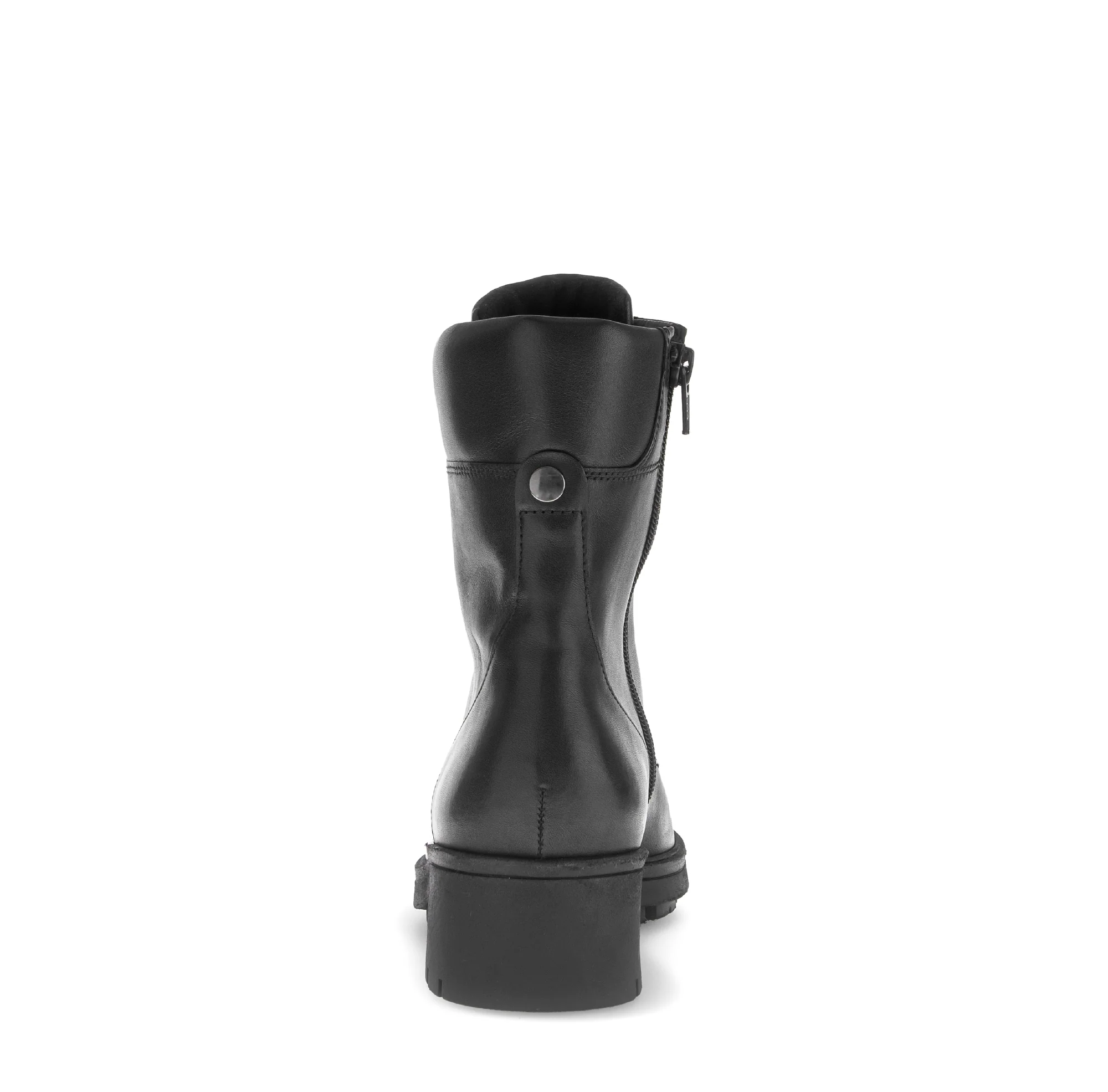 Bottines noires en cuir - Image 4