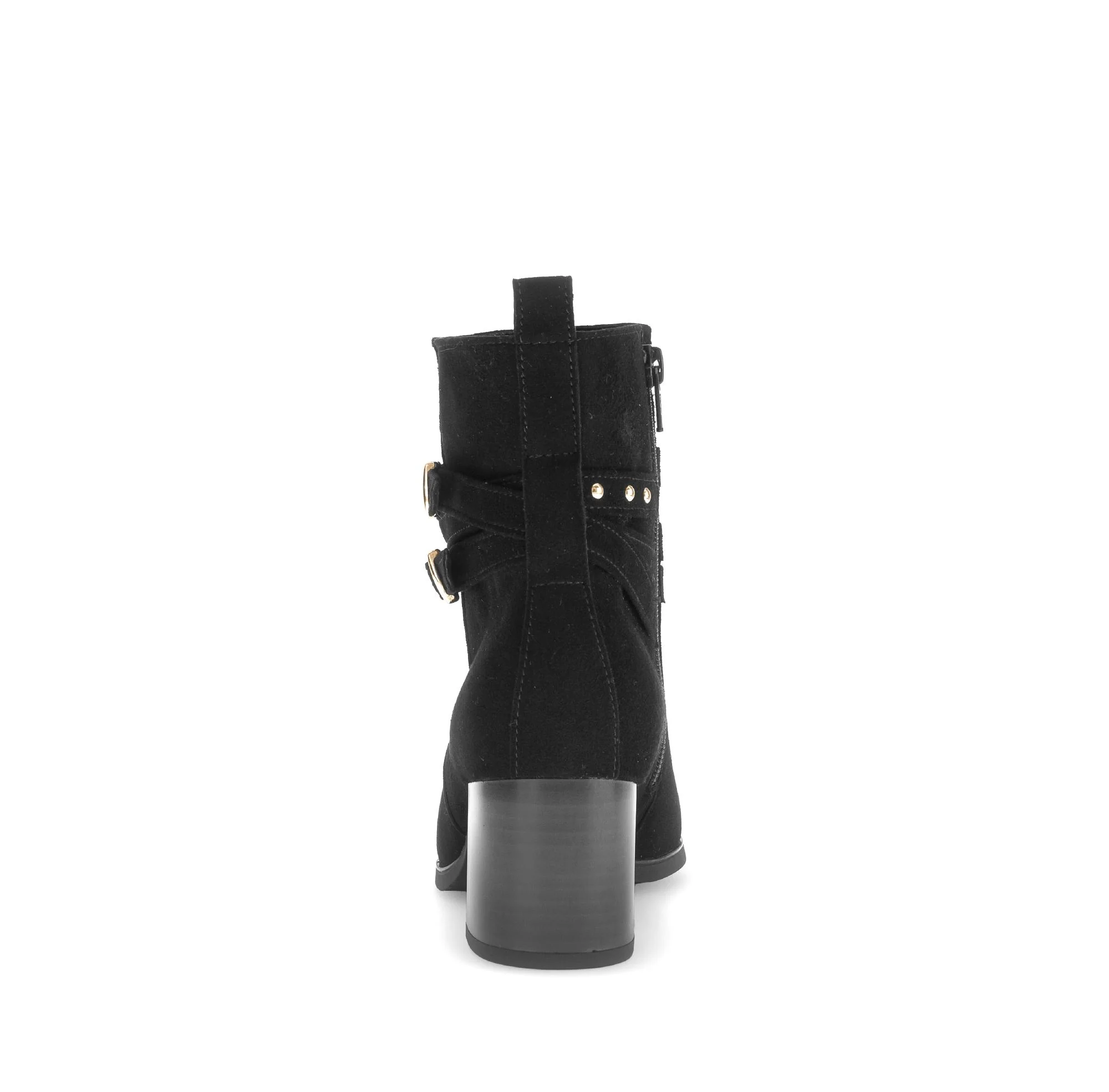 Bottines noires en cuir - Image 4