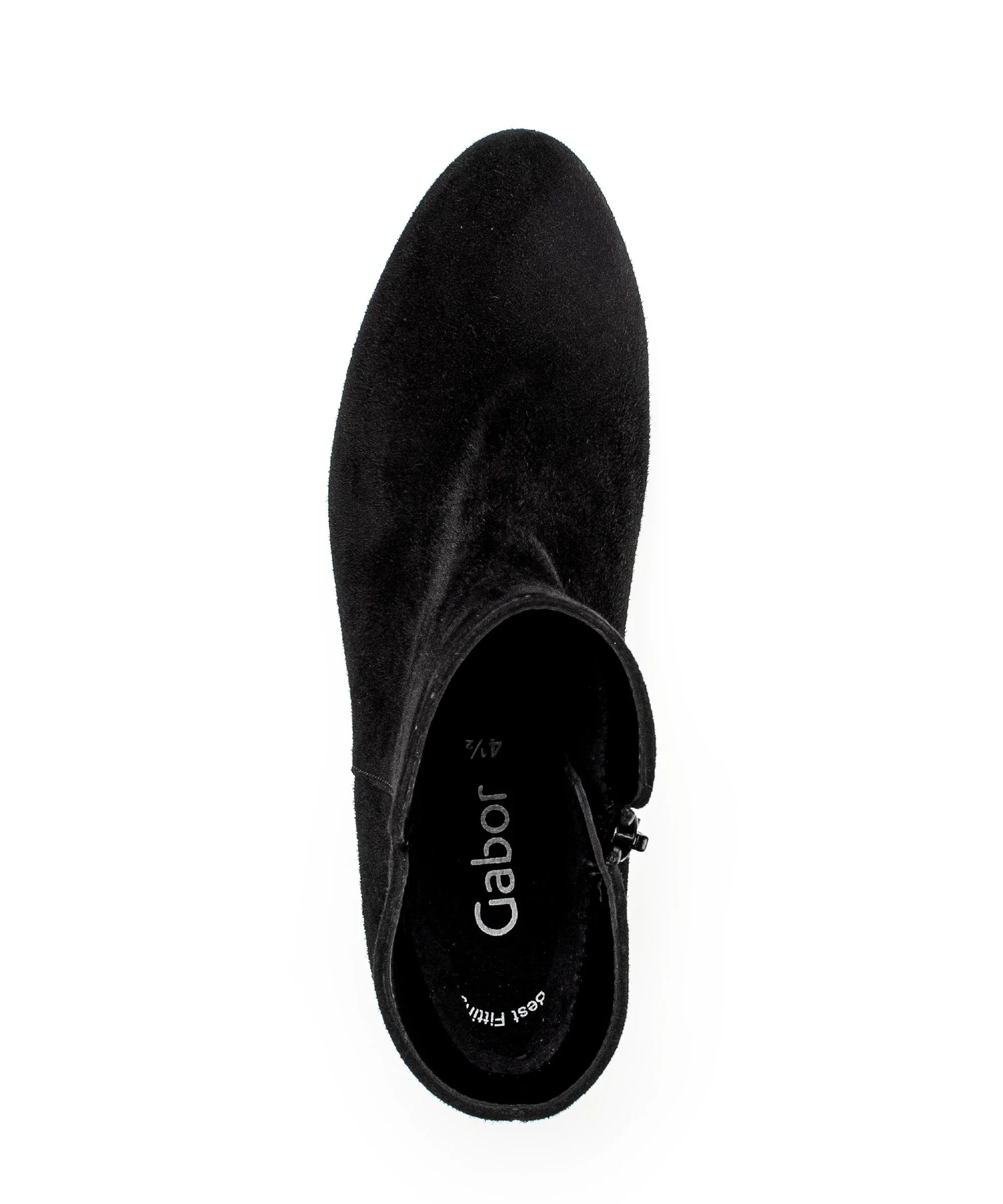 Bottines noires en Nubuck - Image 3