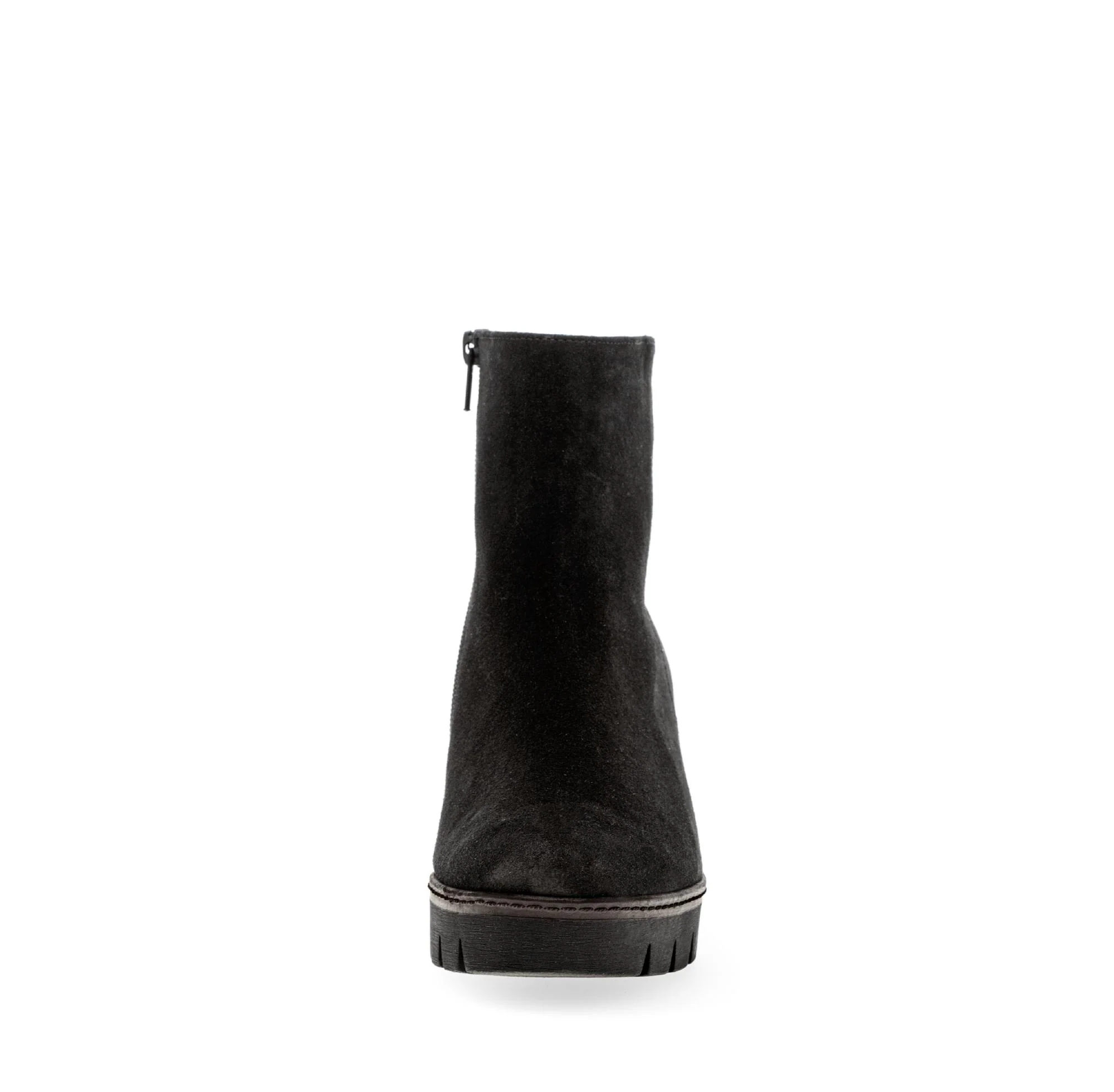 Bottines compensées noires en Nubuck - Image 5