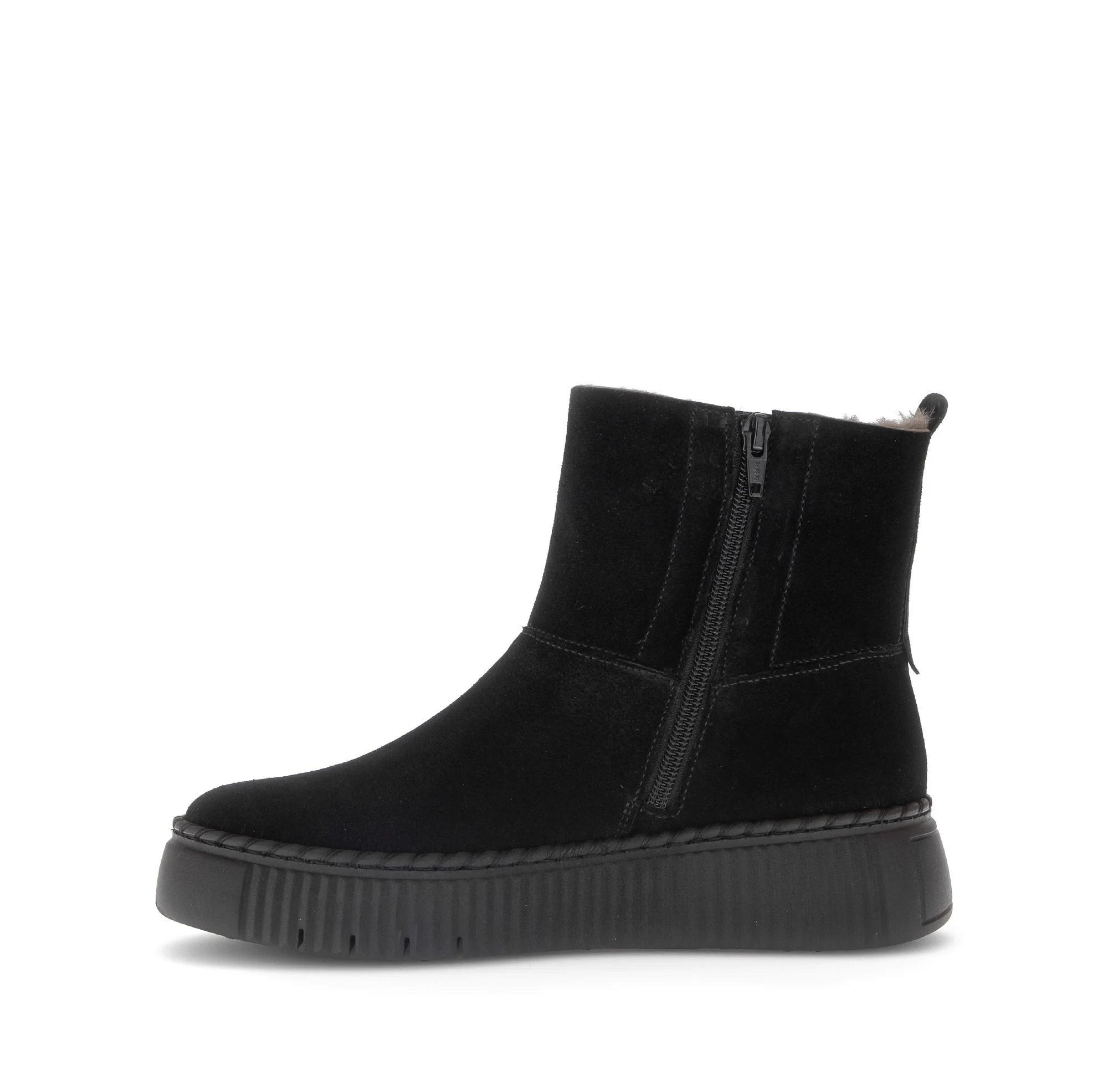 Bottines noires en cuir - Image 2