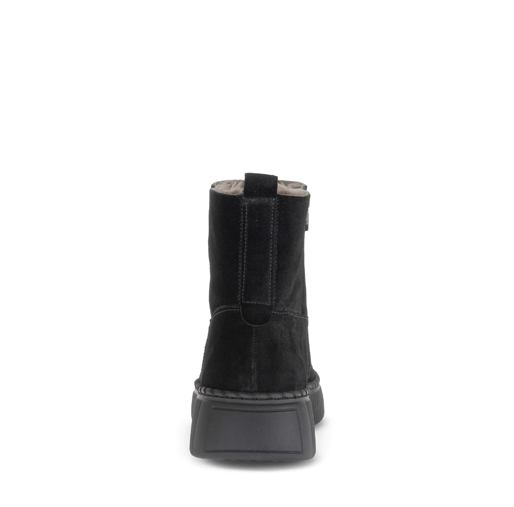 Bottines noires en cuir - Image 4