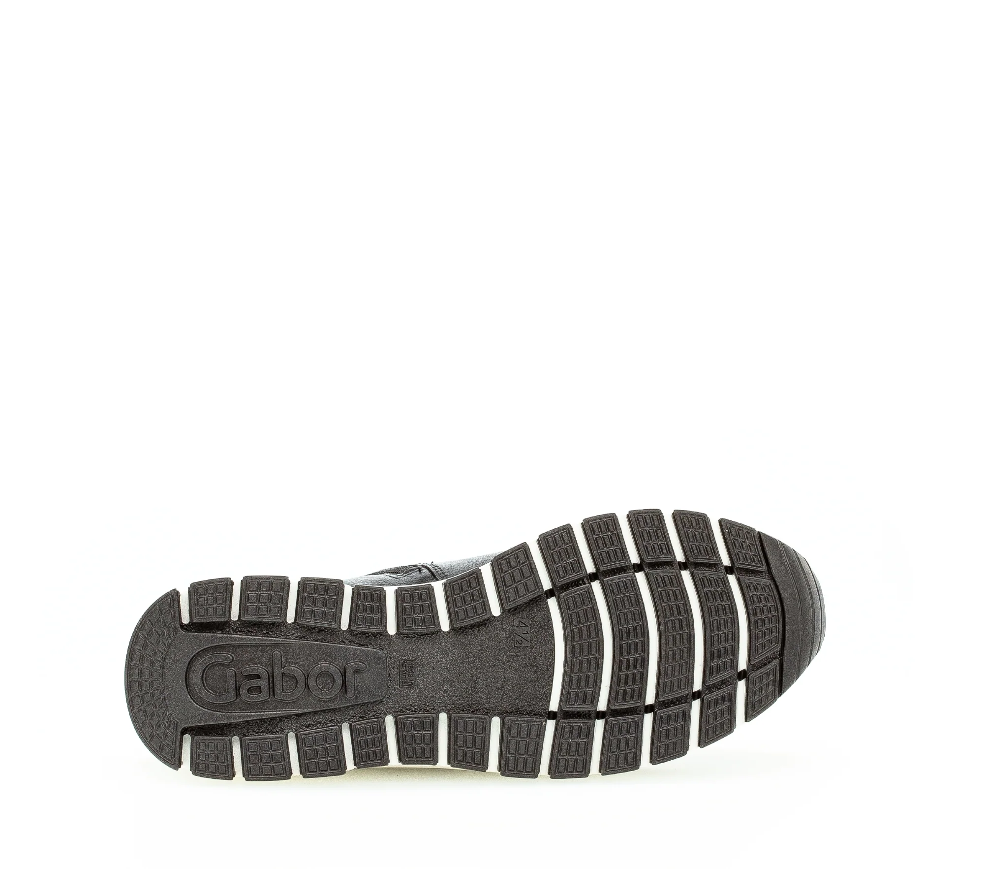 Bottines noires en cuir lisse - Image 4