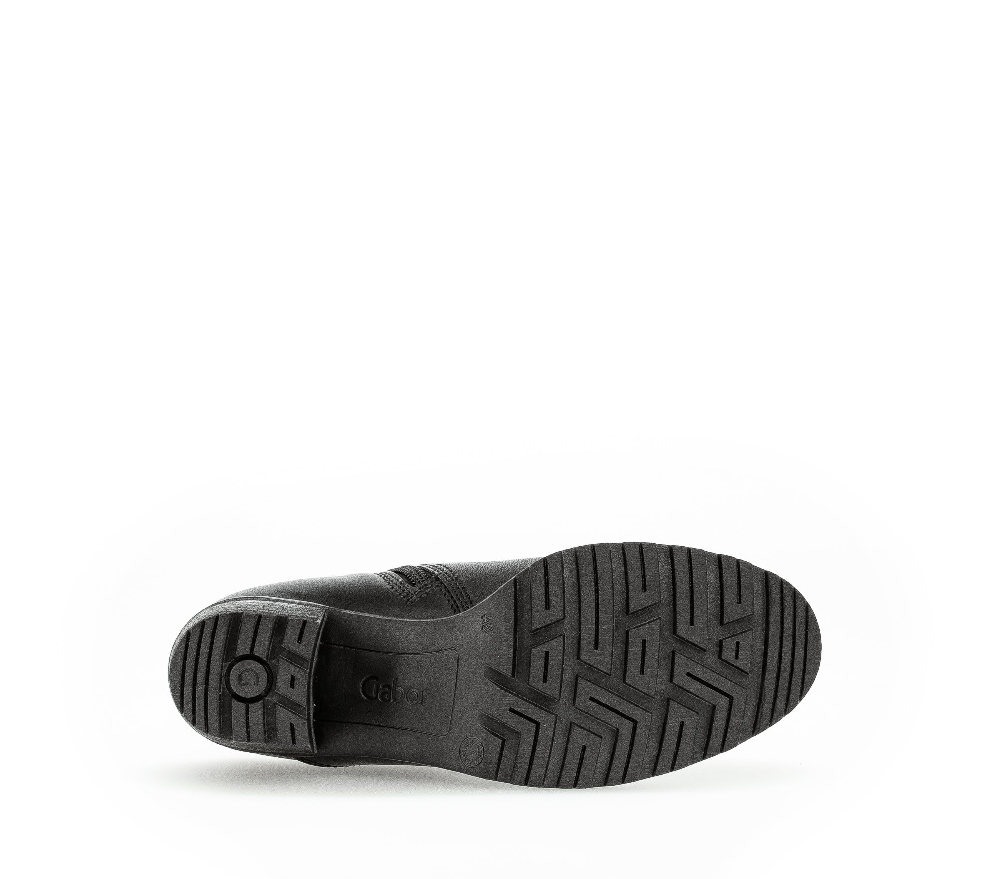 Bottines noires en cuir lisse - Image 7