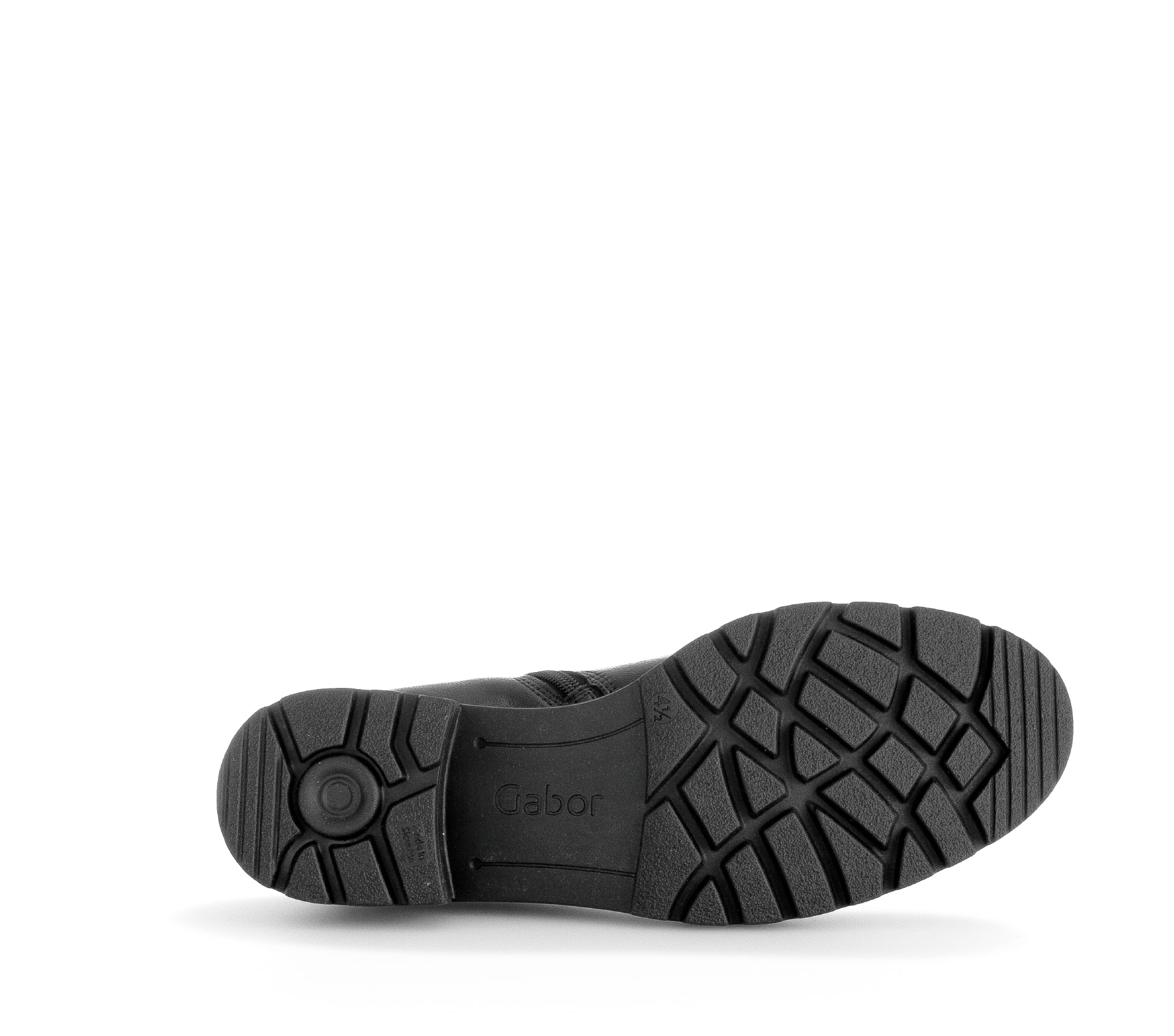 Bottines noires en cuir lisse - Image 7