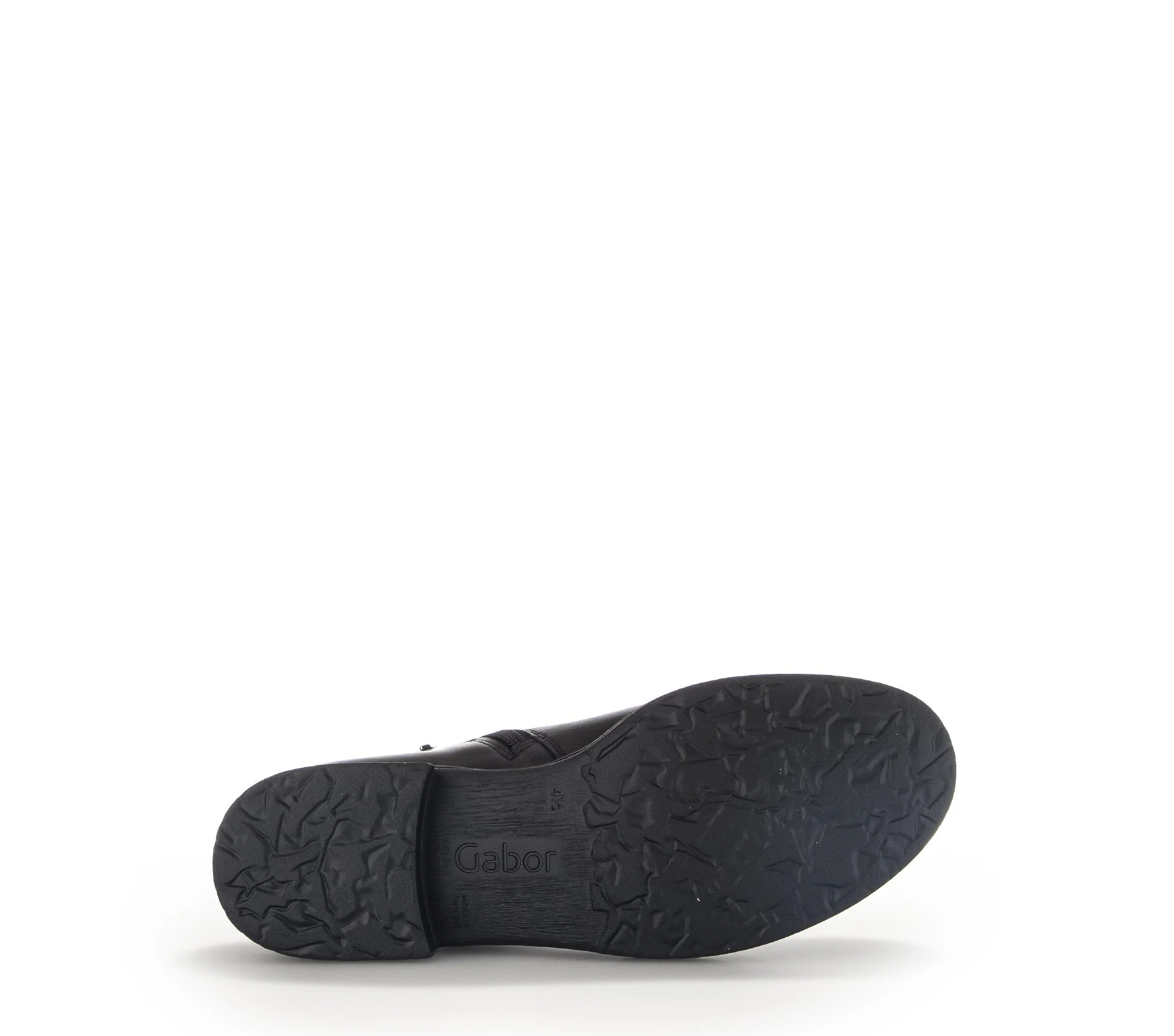 Bottines noires en cuir lisse - Image 7